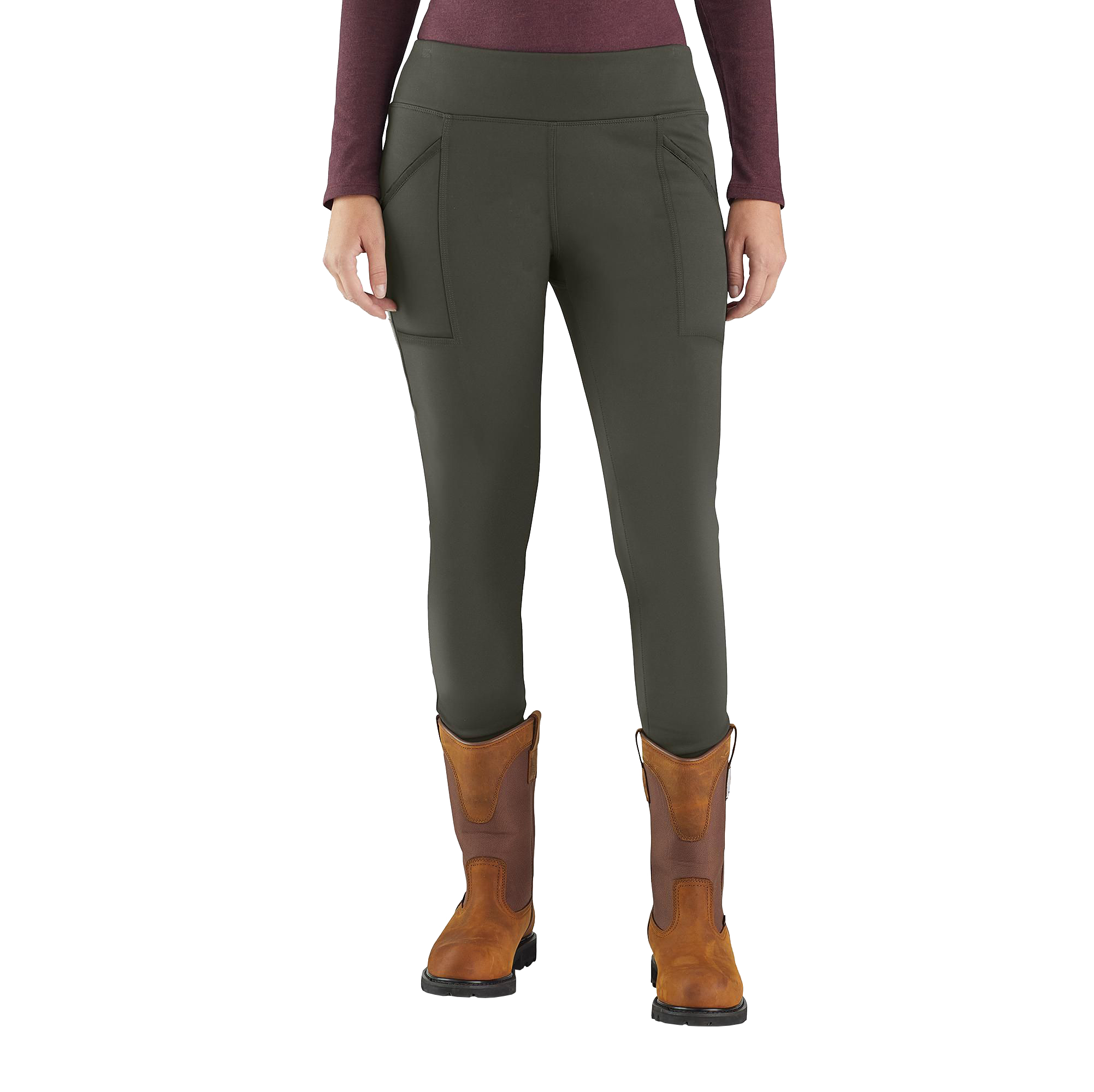 Carhartt Force Fit Heavyweight Lined Leggings for Ladies