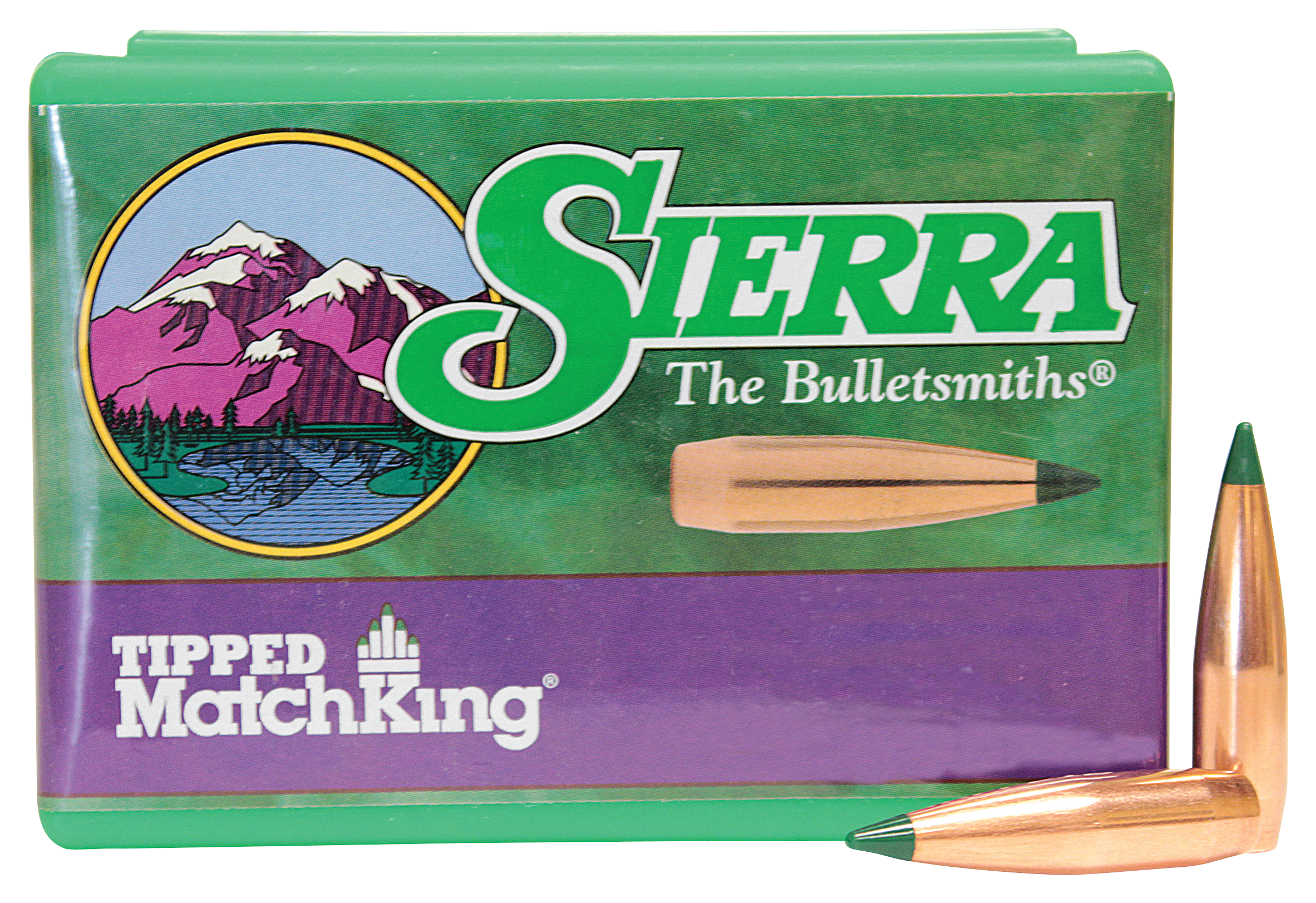 Image of Sierra Tipped MatchKing Rifle Bullets - .22 Caliber - 60 Grain - 100 Rounds