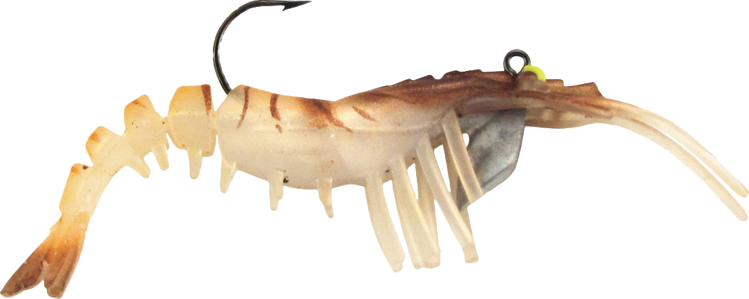 Vudu Shrimp - 3-1/4"" - Brown