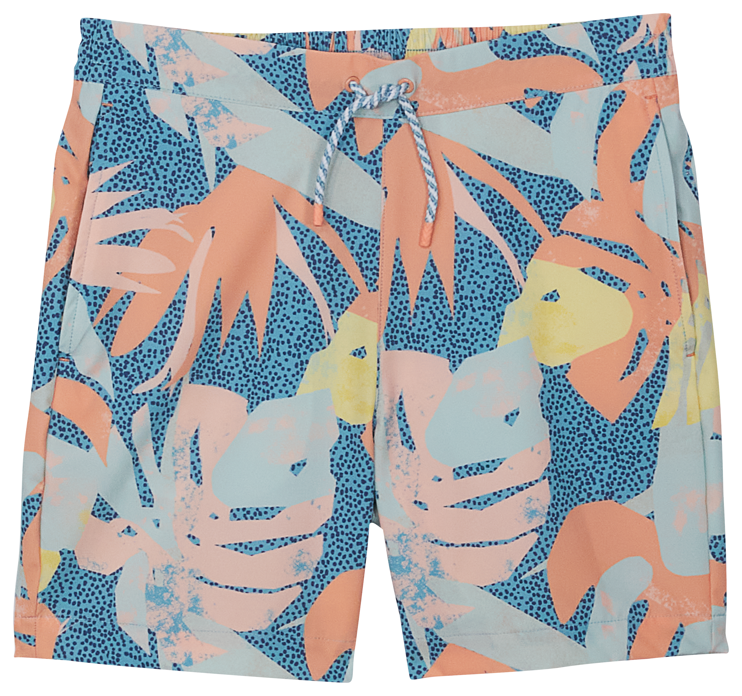 World Wide Sportsman Board Shorts for Boys - Coral Reef Paradise - M