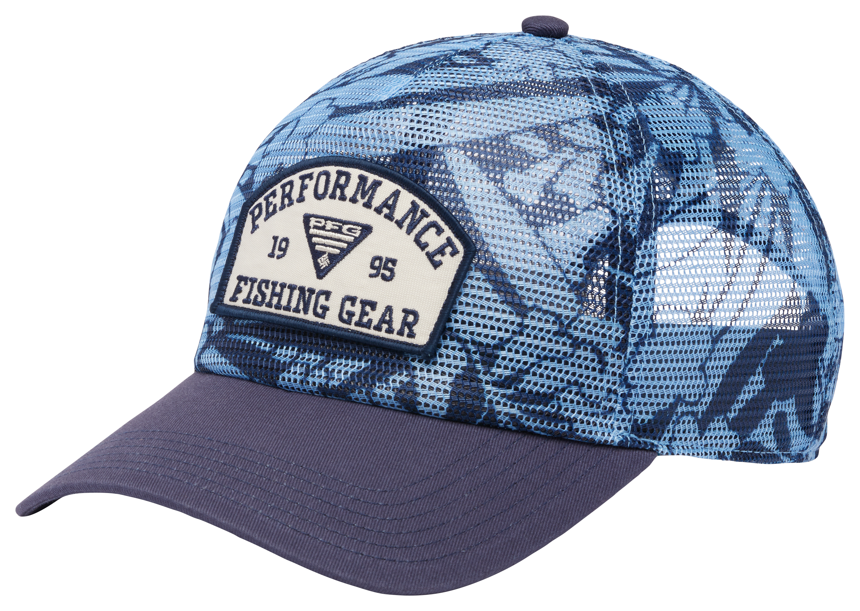 Columbia PFG Mesh Ballcap (Fossil/Grill/White/Bass) Caps - ShopStyle Hats