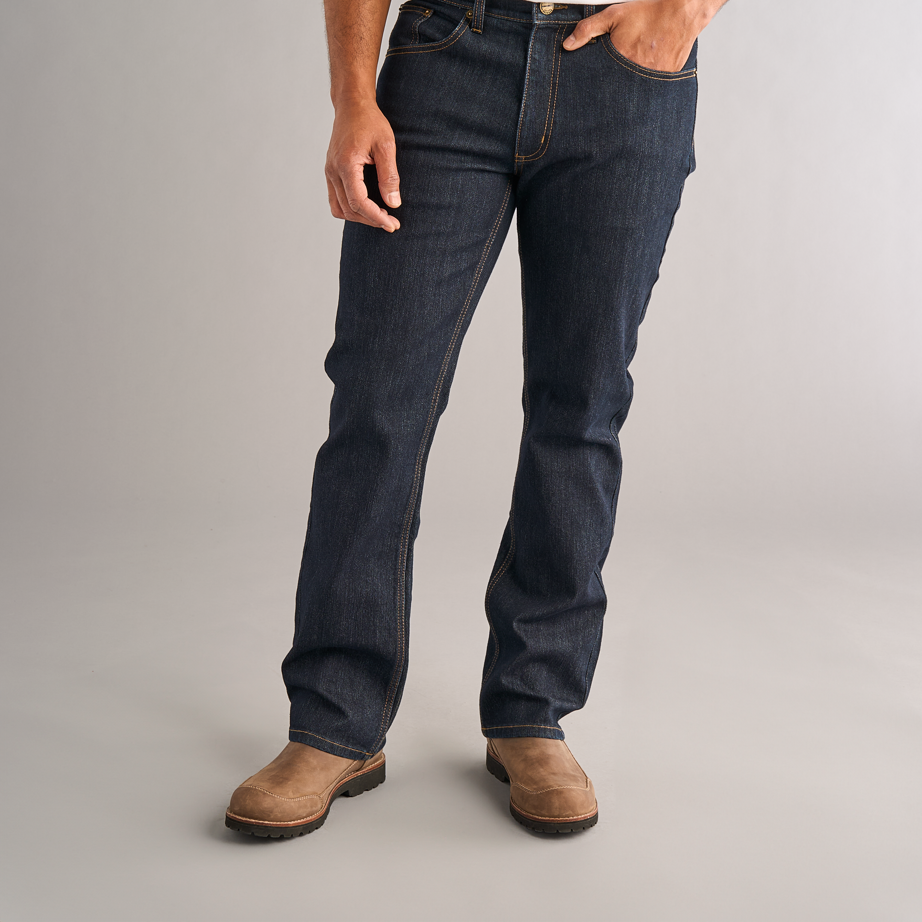 Image of RedHead Classic Flex Denim Jeans - Dark Wash - 38x29