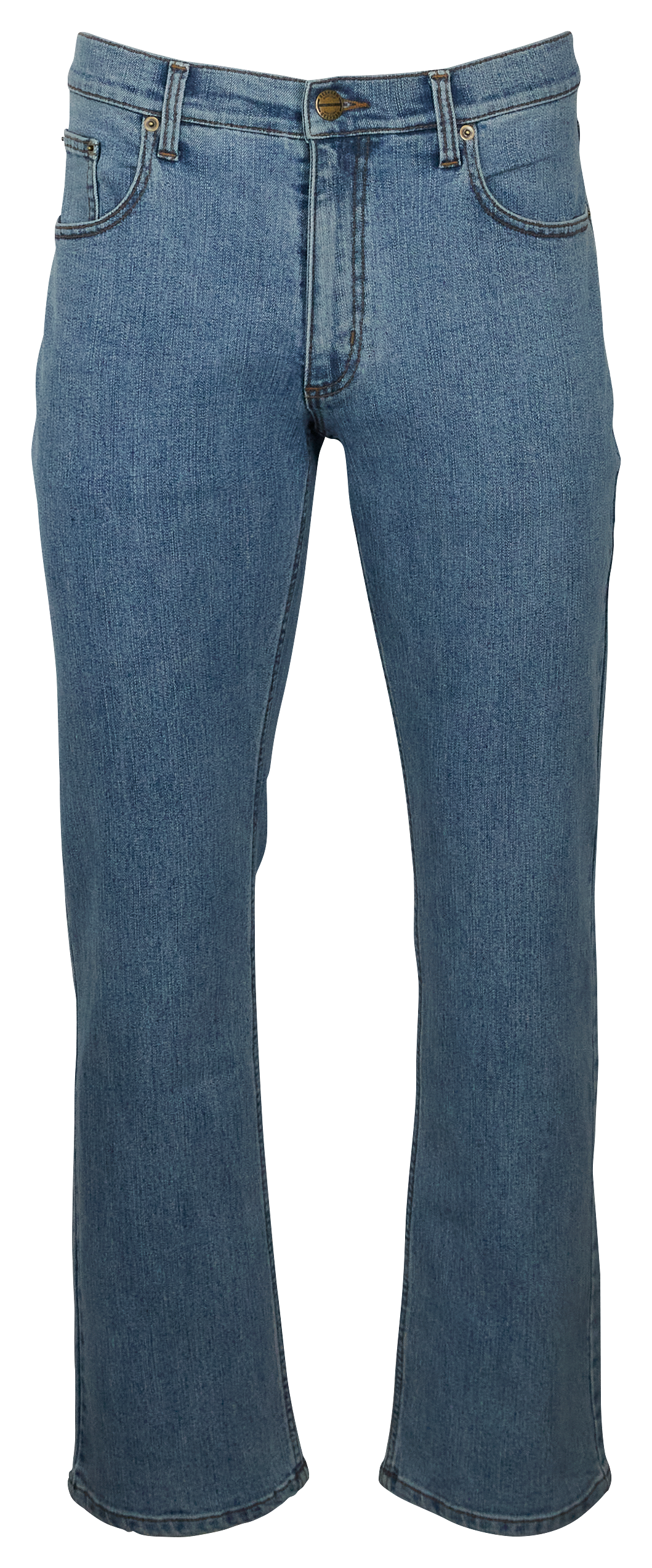 Image of RedHead Classic Flex Denim Jeans for Men - Light Wash - 33x29