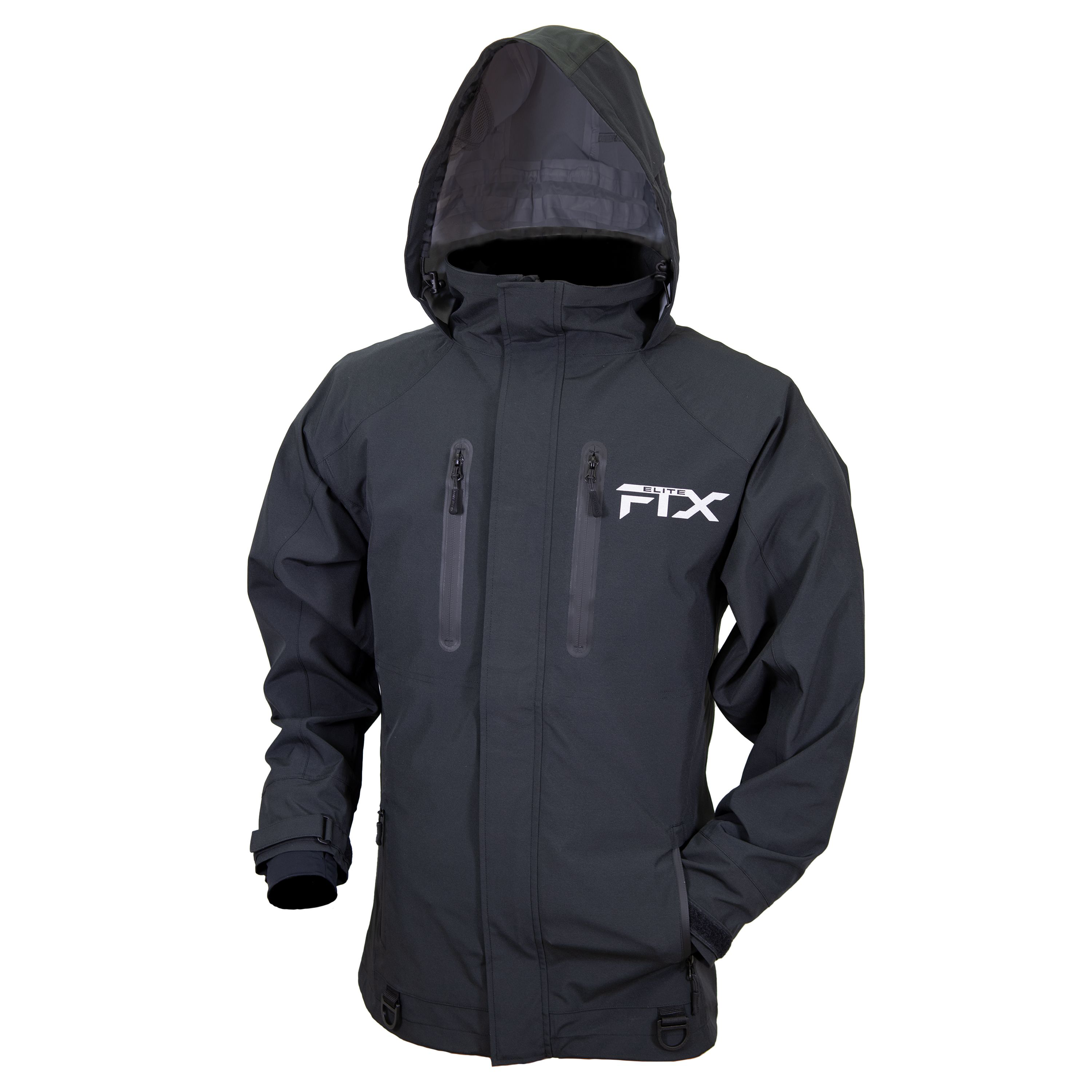 Image of frogg toggs FTX Elite Rain Jacket for Men - Black - S