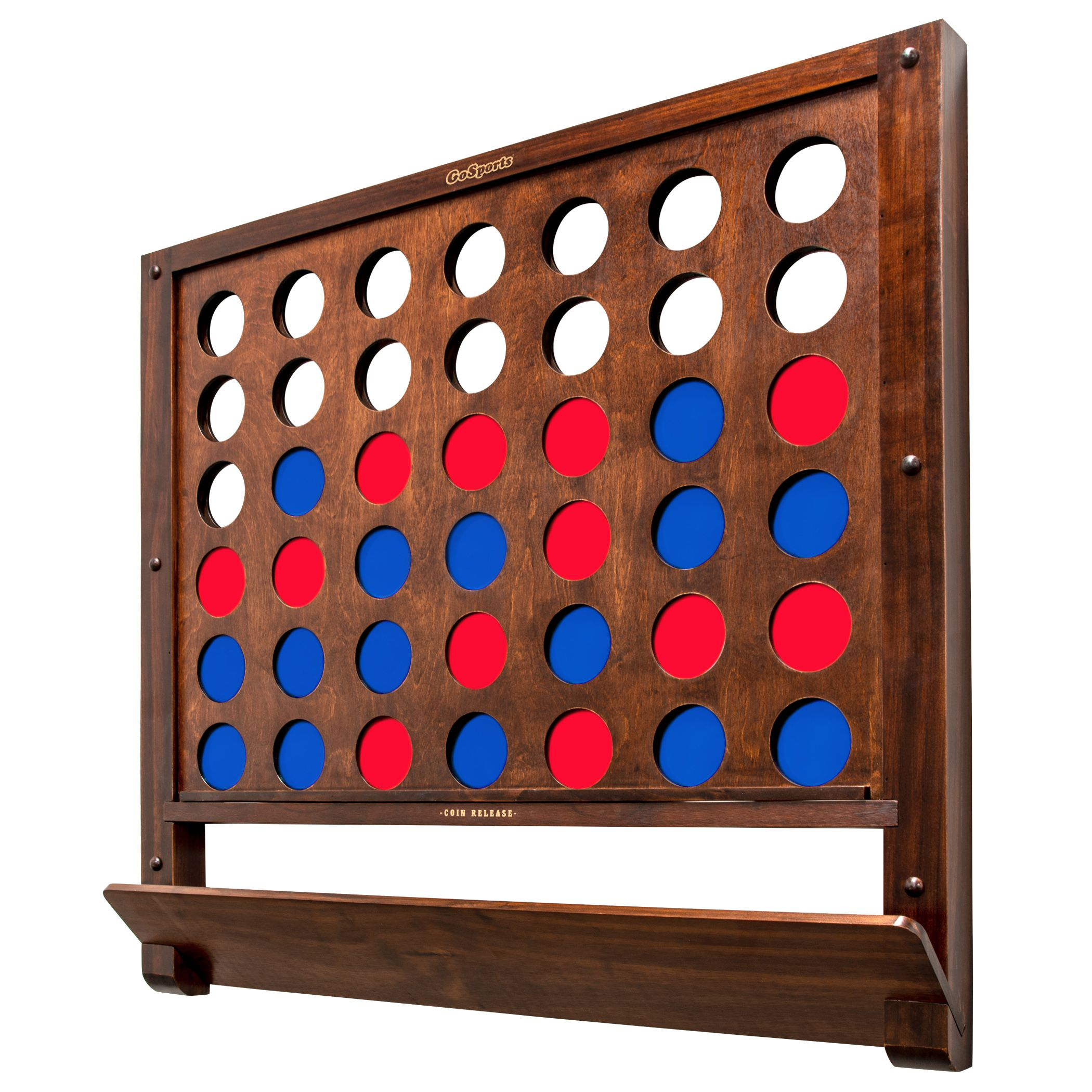 GoSports Wall-Mounted Giant 4 in a Row Game Board Set