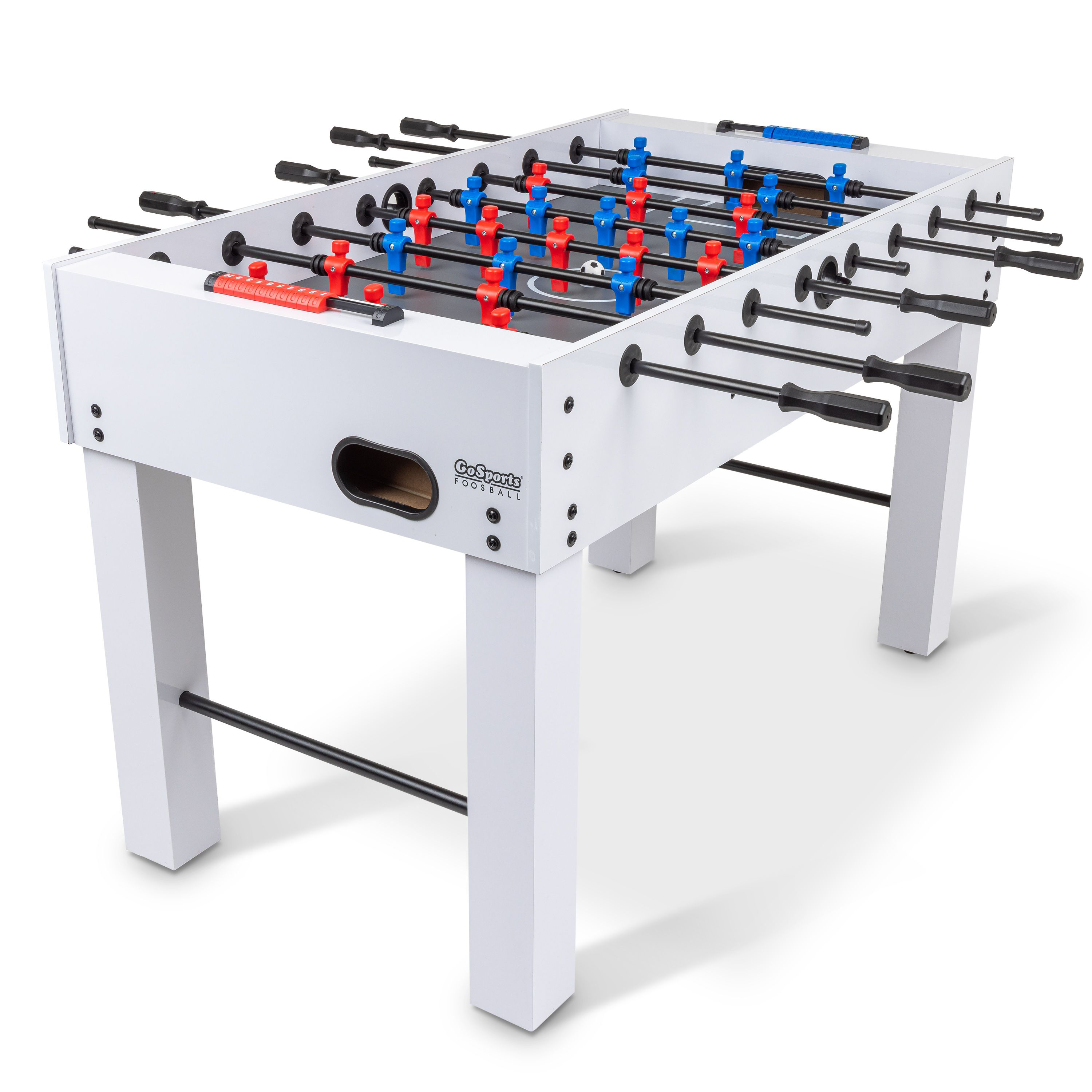 Image of "GoSports 54"" Full-Size Foosball Table - White"