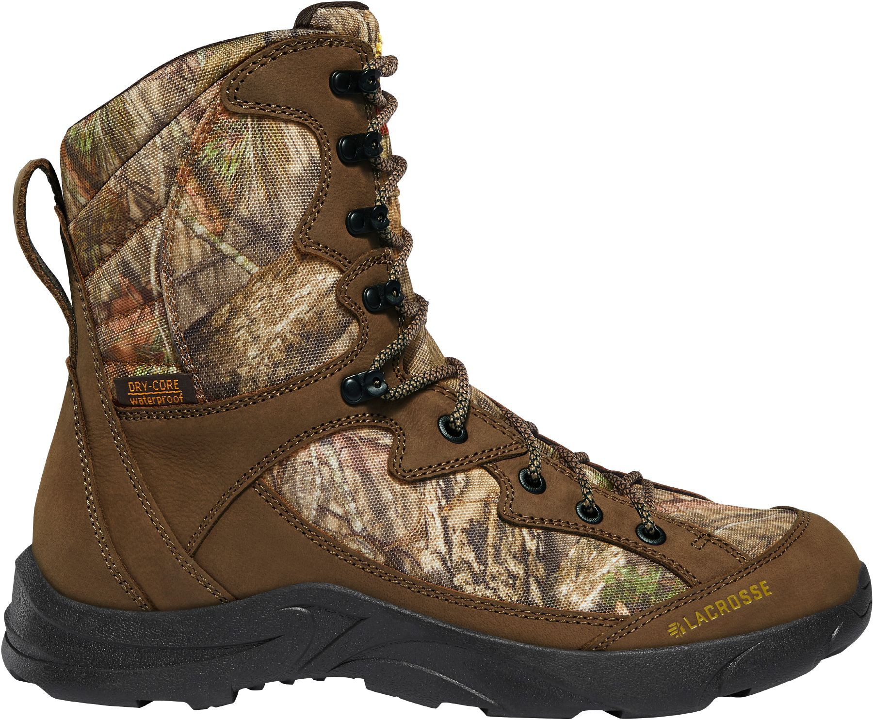 Image of LaCrosse Clear Shot 400 Insulated Waterproof Hunting Boots for Men - Mossy Oak Break-Up Country - 9M