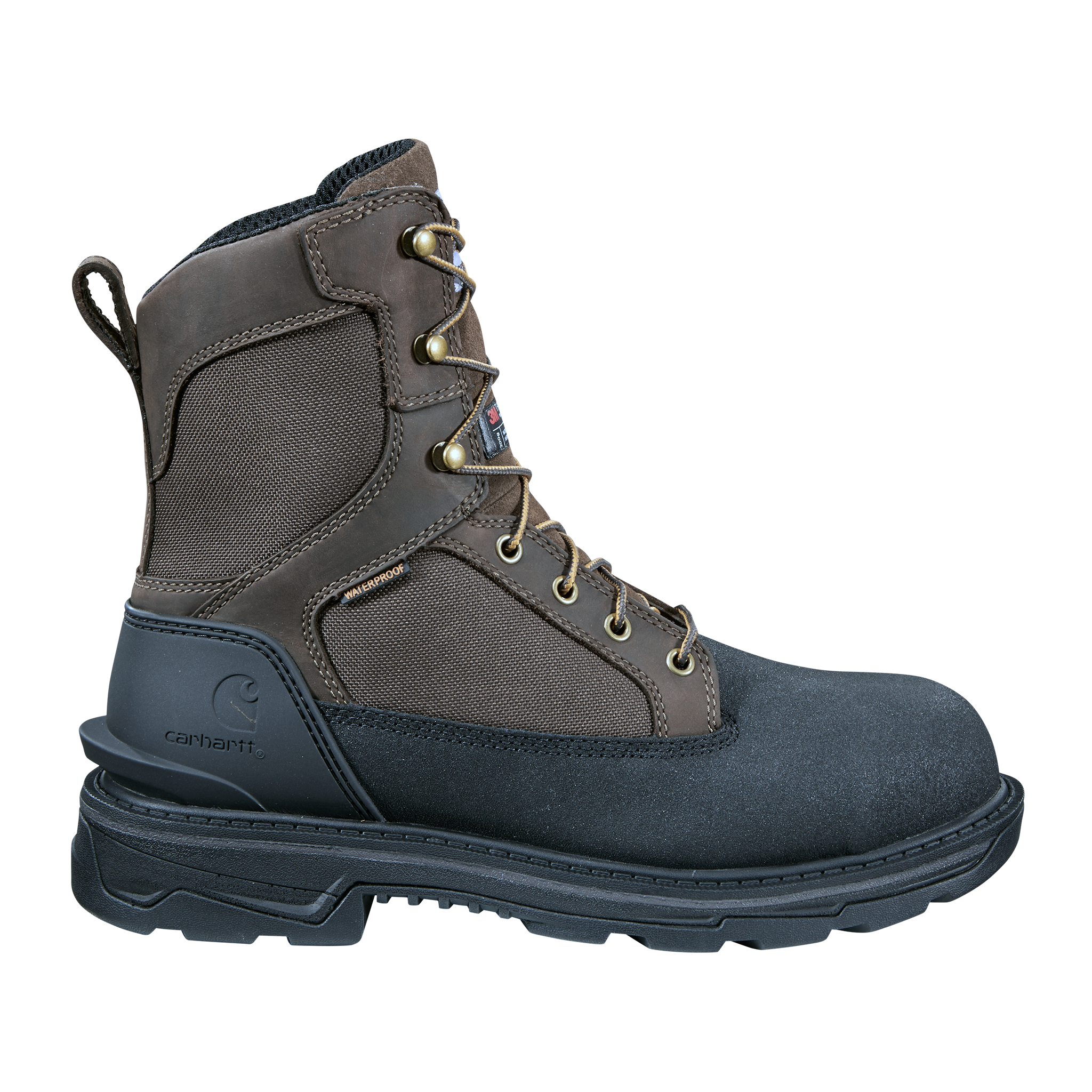 Image of Carhartt Ironwood Insulated Waterproof Alloy Toe Work Boots for Men