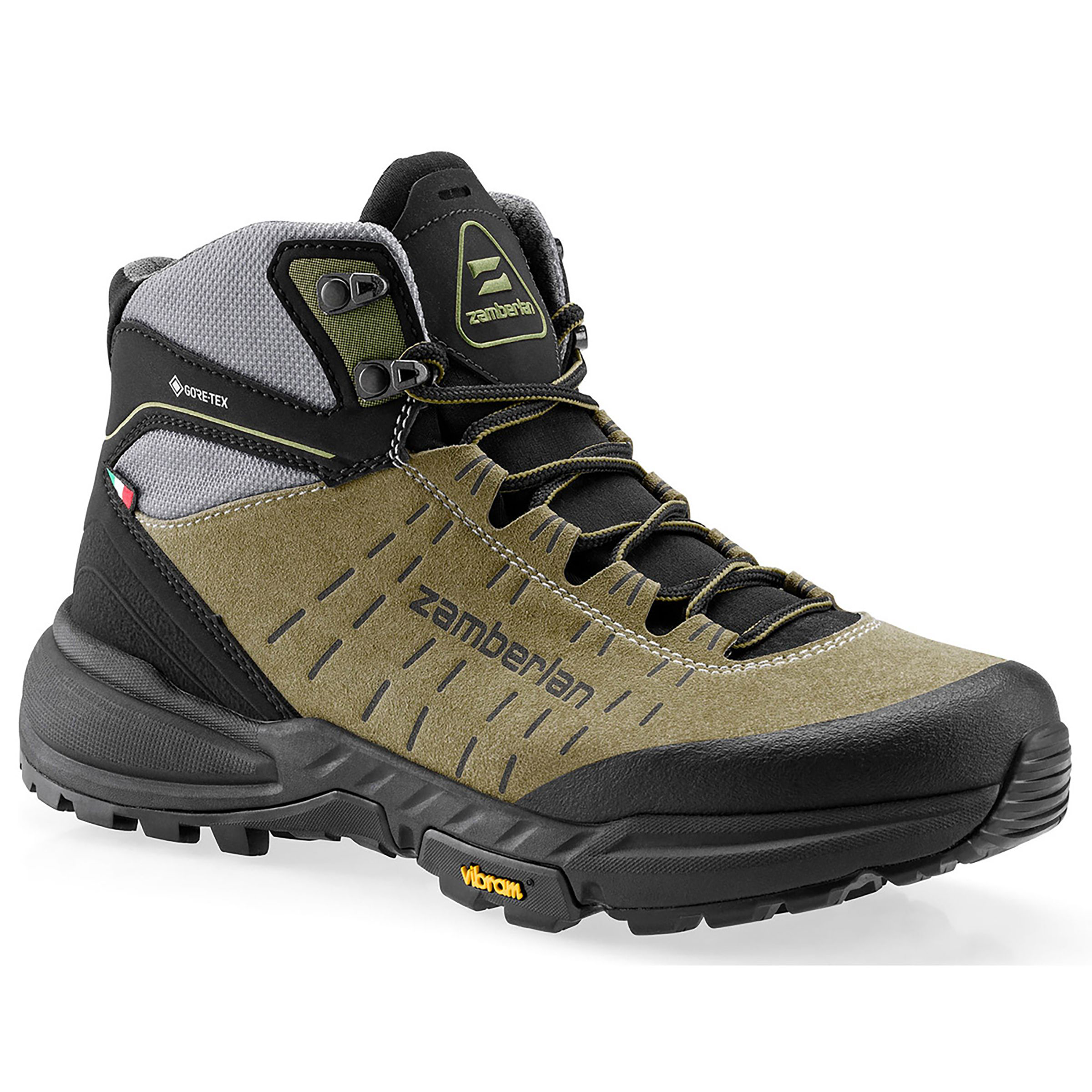 Zamberlan 334 Circe GTX Waterproof Hiking Boots for Ladies - Green - 6M