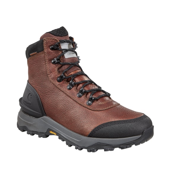 Carhartt Outdoor Hiker Insulated Waterproof Hiking Boots for Men - Mineral Red - 8M