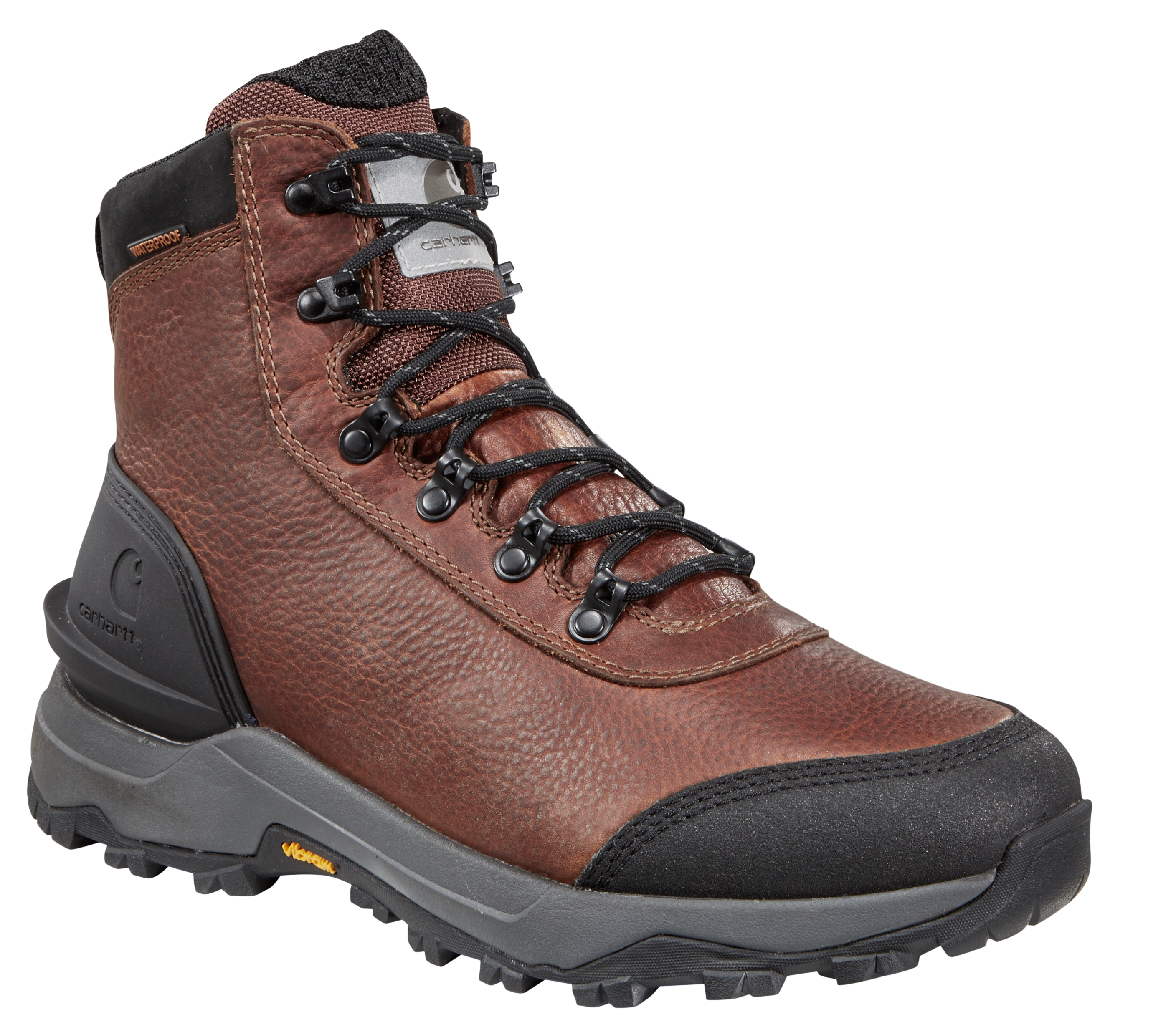 Carhartt Outdoor Hiker Insulated Waterproof Hiking Boots for Men - Mineral Red - 9.5M