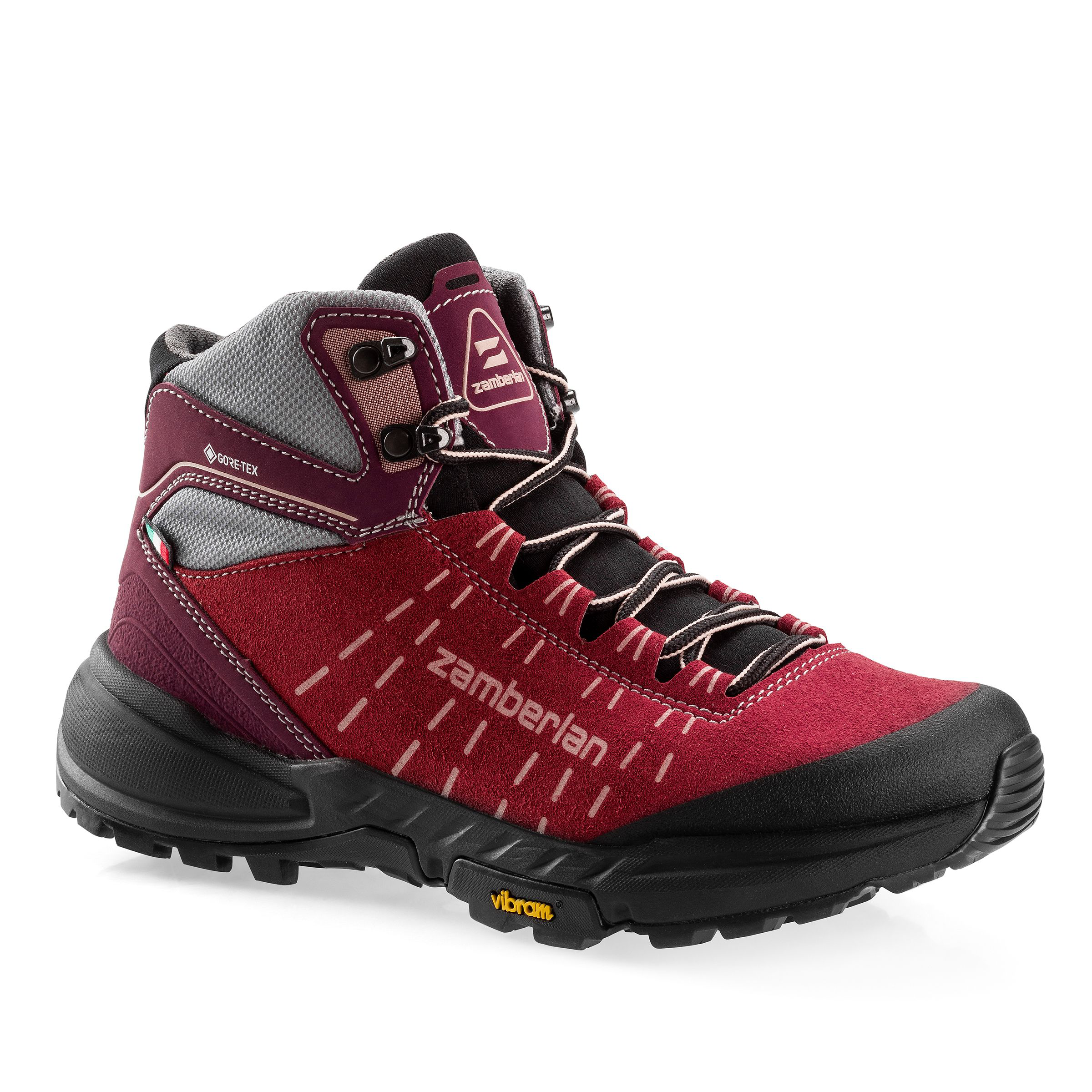 Image of Zamberlan 334 Circe GTX Waterproof Hiking Boots for Ladies - Purple - 6M