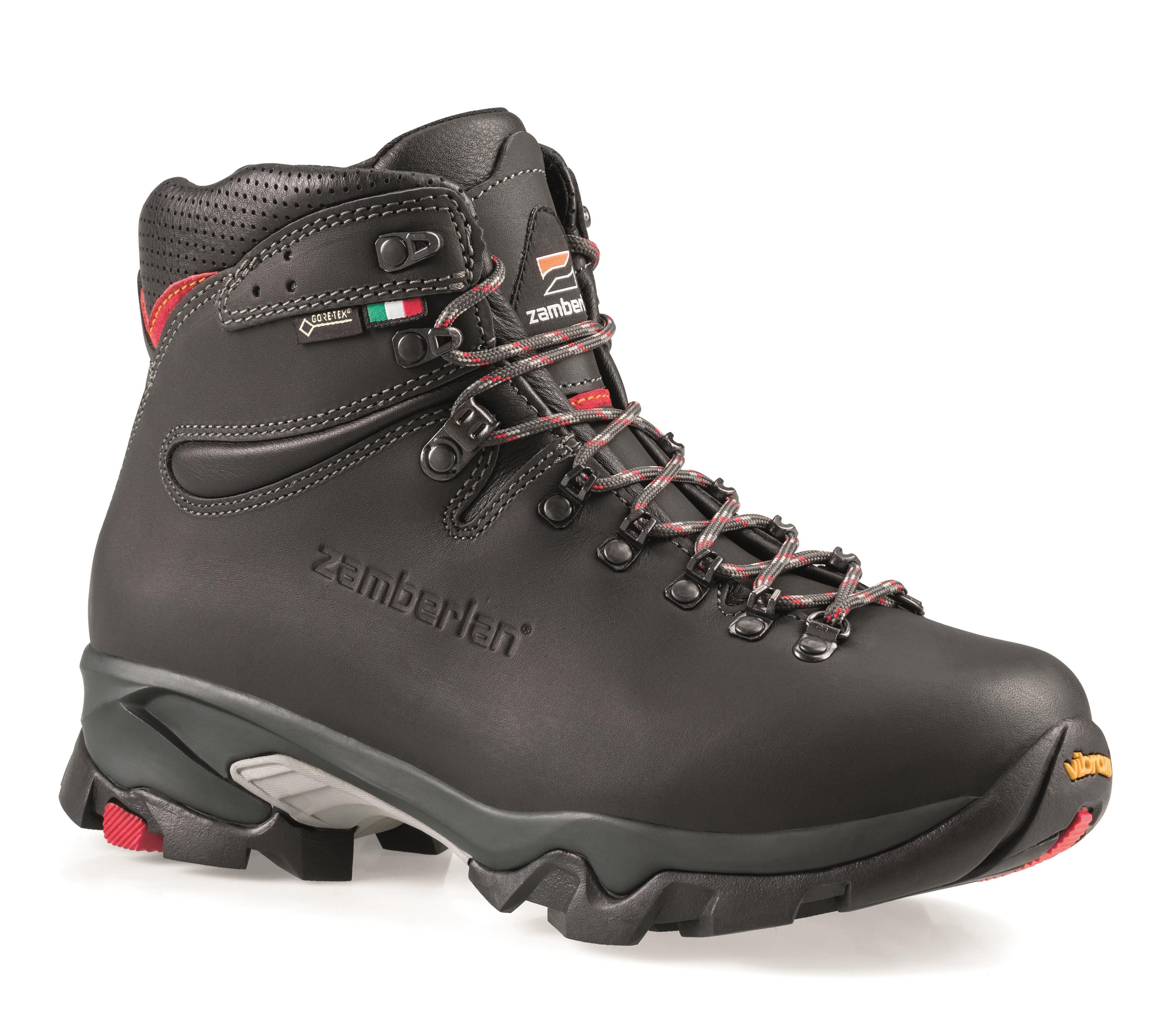 Image of Zamberlan 996 Vioz GTX WL Waterproof Hiking Boots for Men - Dark Grey - 8W