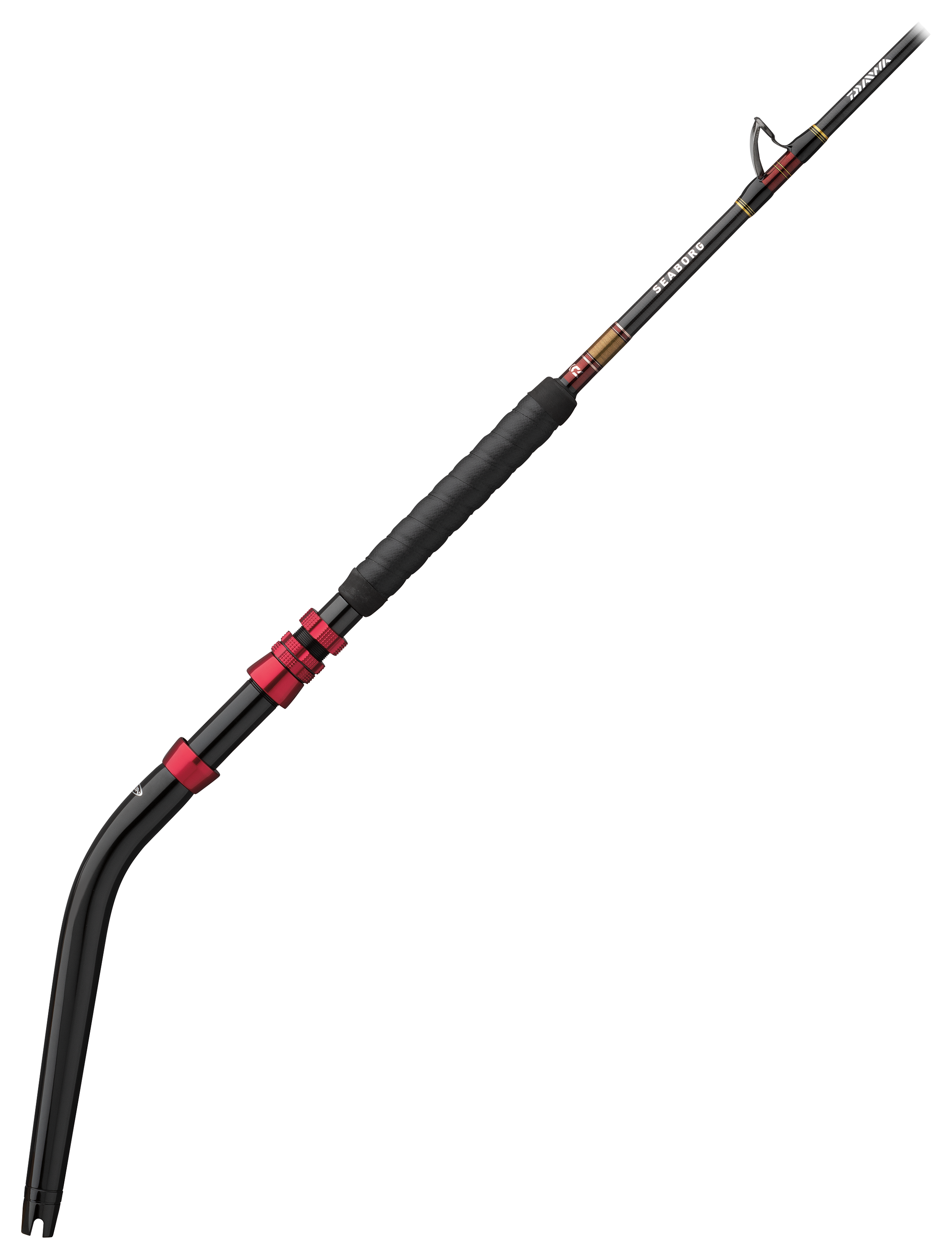 Image of "Daiwa Seaborg Dendoh Standup Rod - 6'6"" - X Heavy - Reaction - Bent Butt"