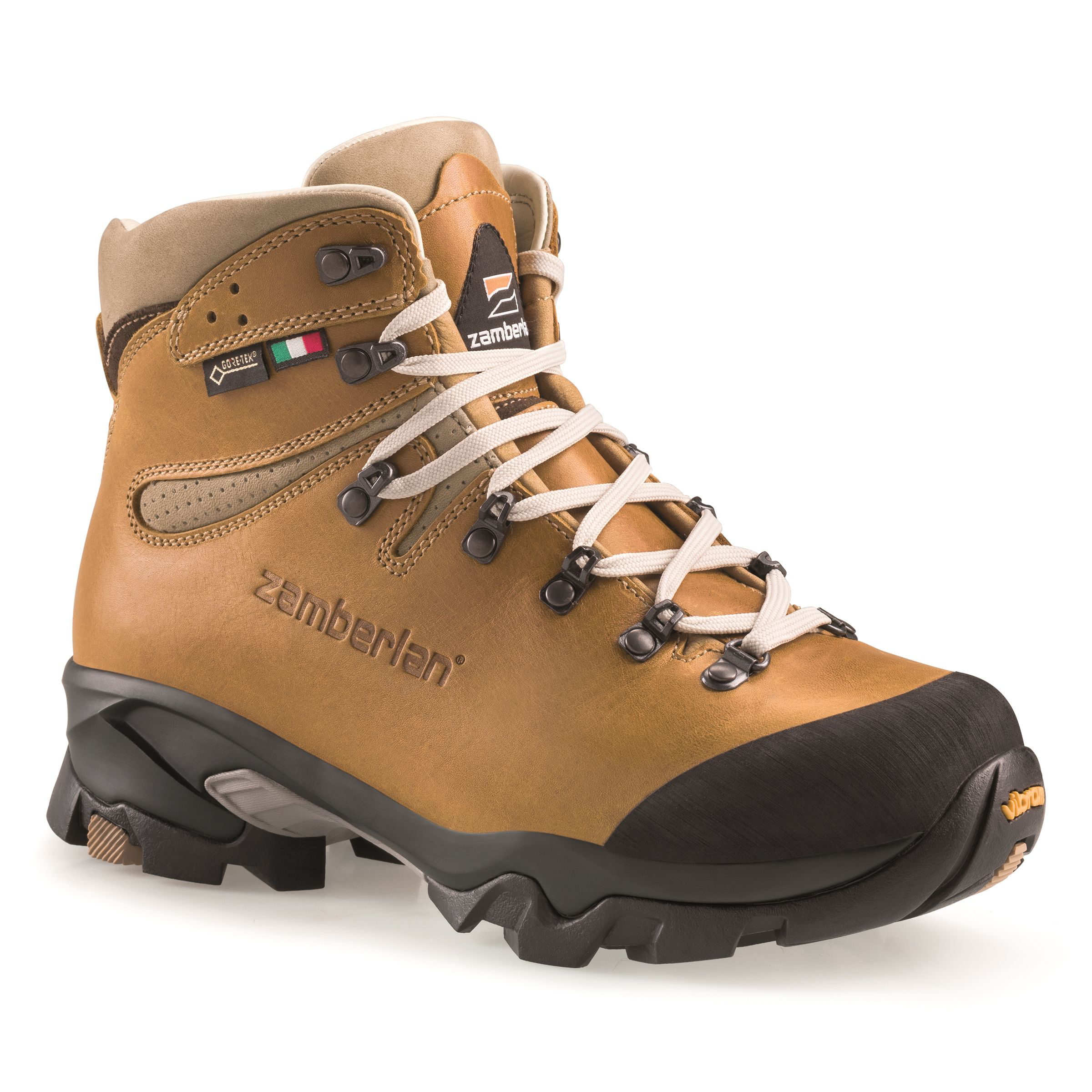 Zamberlan 1996 Vioz Lux GTX RR Waterproof Hiking Boots for Ladies - Brown - 8M