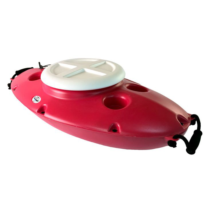 Image of CreekKooler Floating Cooler - Red
