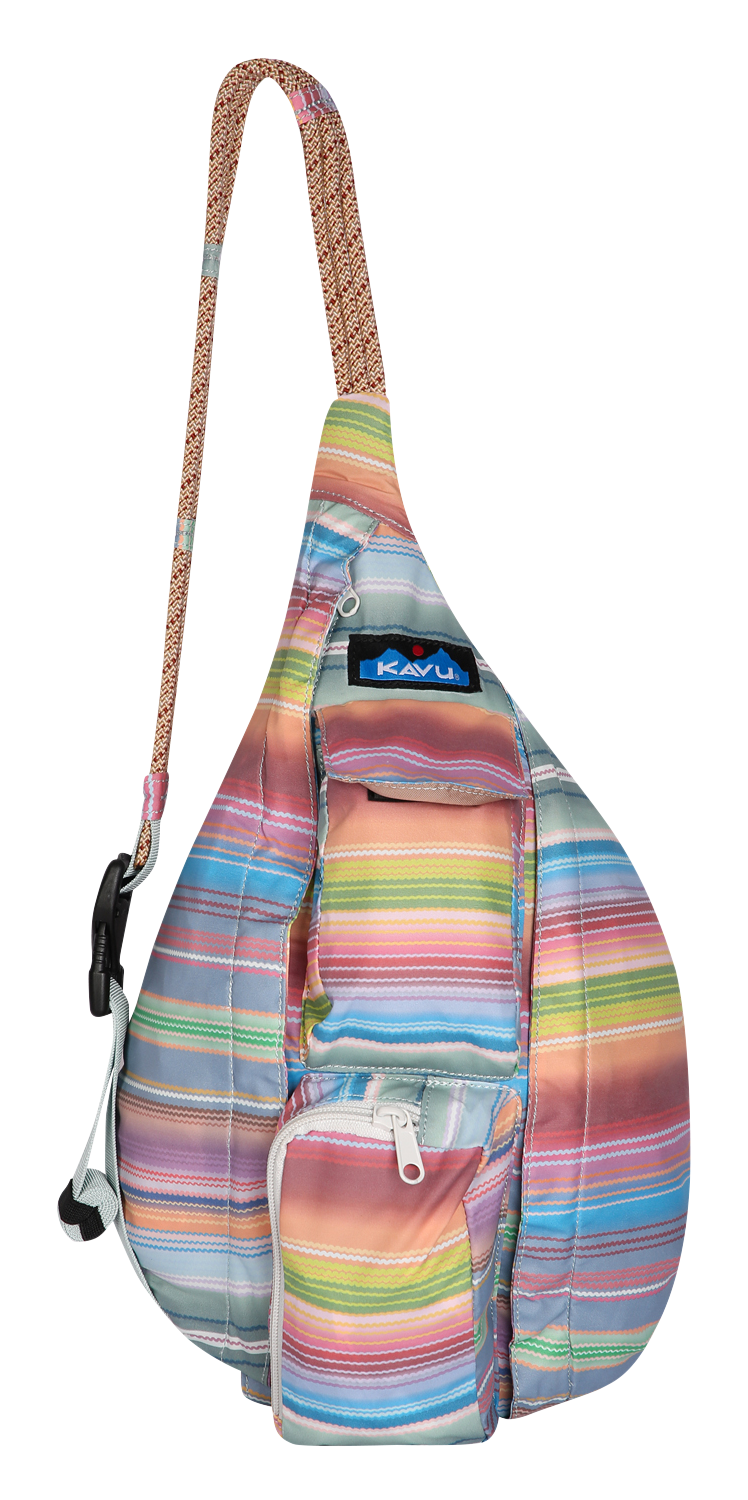 Image of KAVU Mini Rope Sack - Rainbow Run