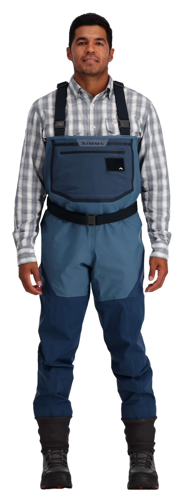 Simms Freestone Stockingfoot Chest Waders for Men - Midnight - 9-11/Large