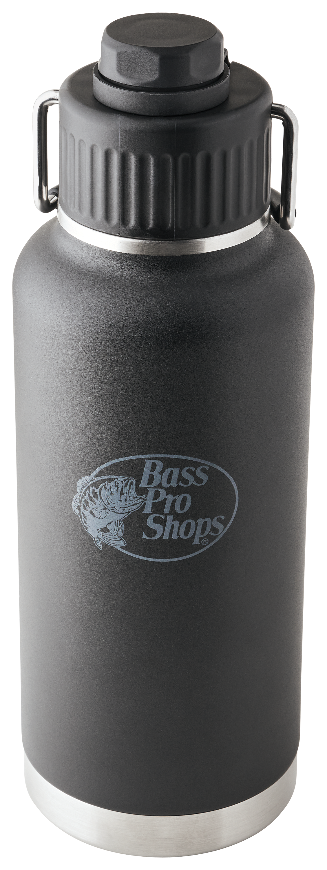 Image of Bass Pro Shops Water Bottle with Spout Lid - 32 oz. - Black