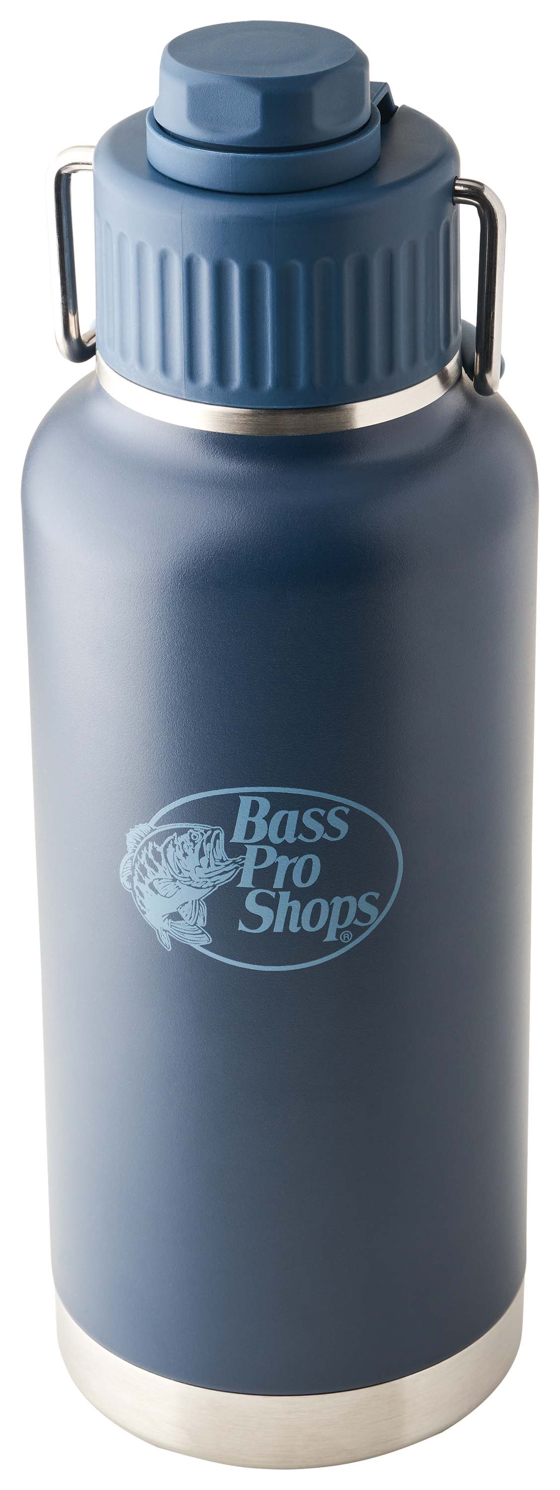 Image of Bass Pro Shops Water Bottle with Spout Lid - 32 oz. - Navy