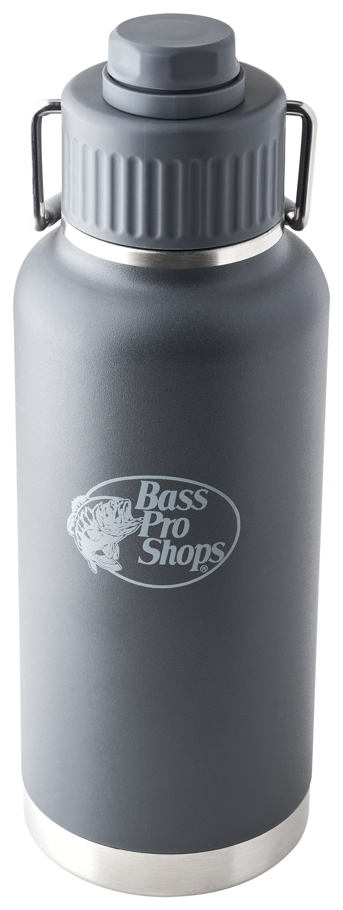 Image of Bass Pro Shops Water Bottle with Spout Lid - 32 oz. - Charcoal