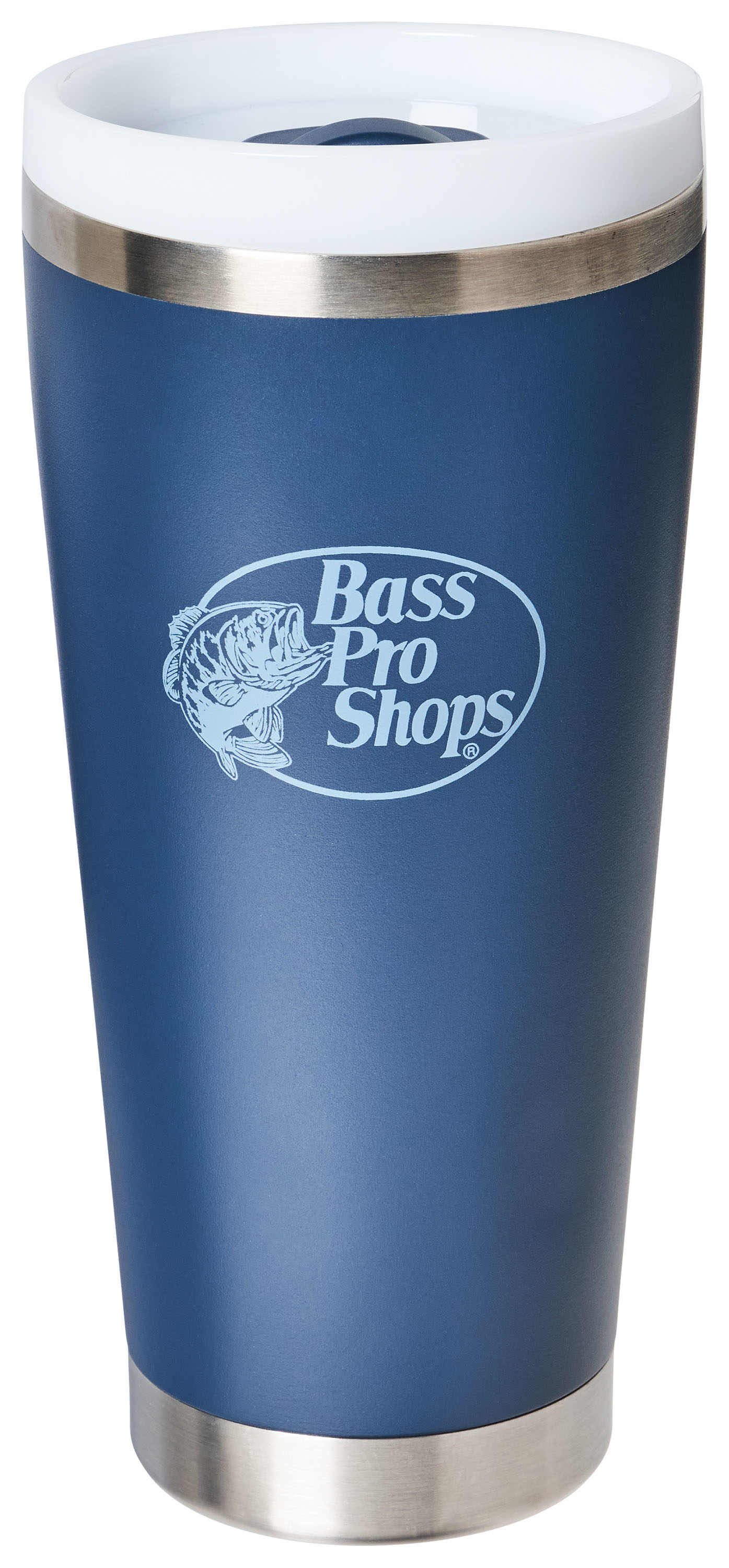 Image of Bass Pro Shops Tumbler with Multifunction Lid - 30 oz. - Navy