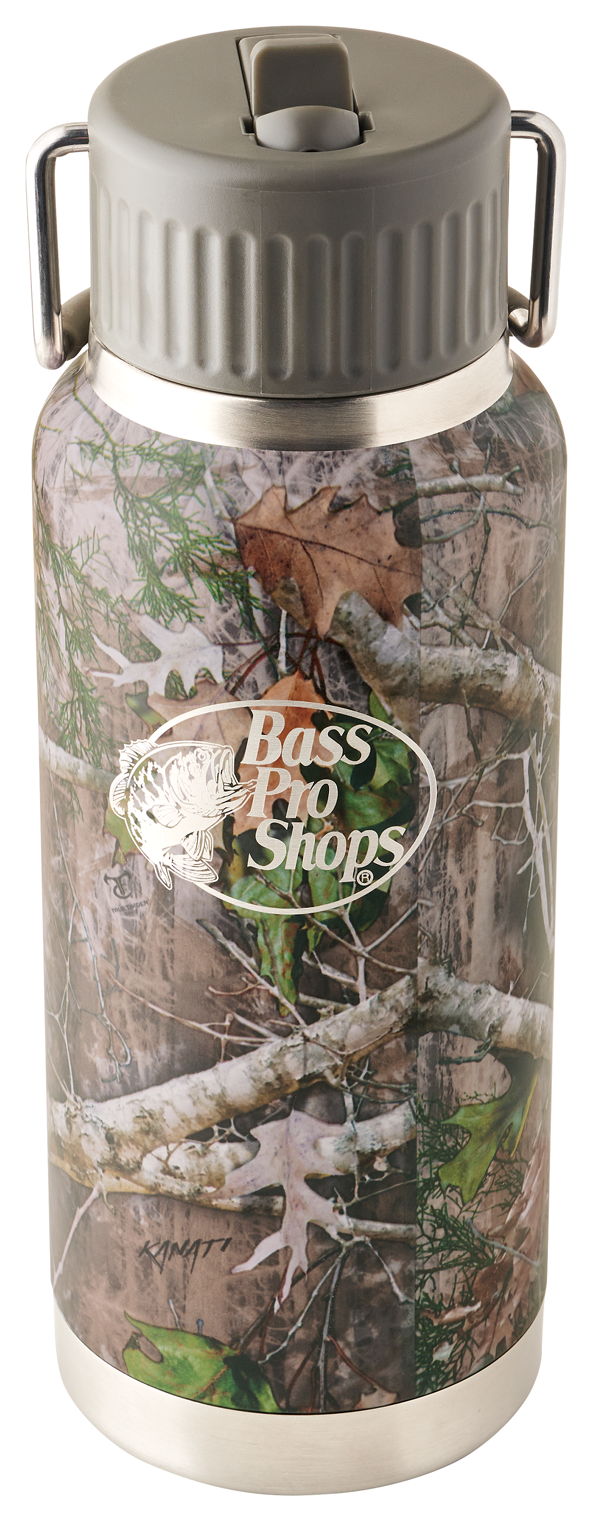 Image of Bass Pro Shops Water Bottle with Straw Lid