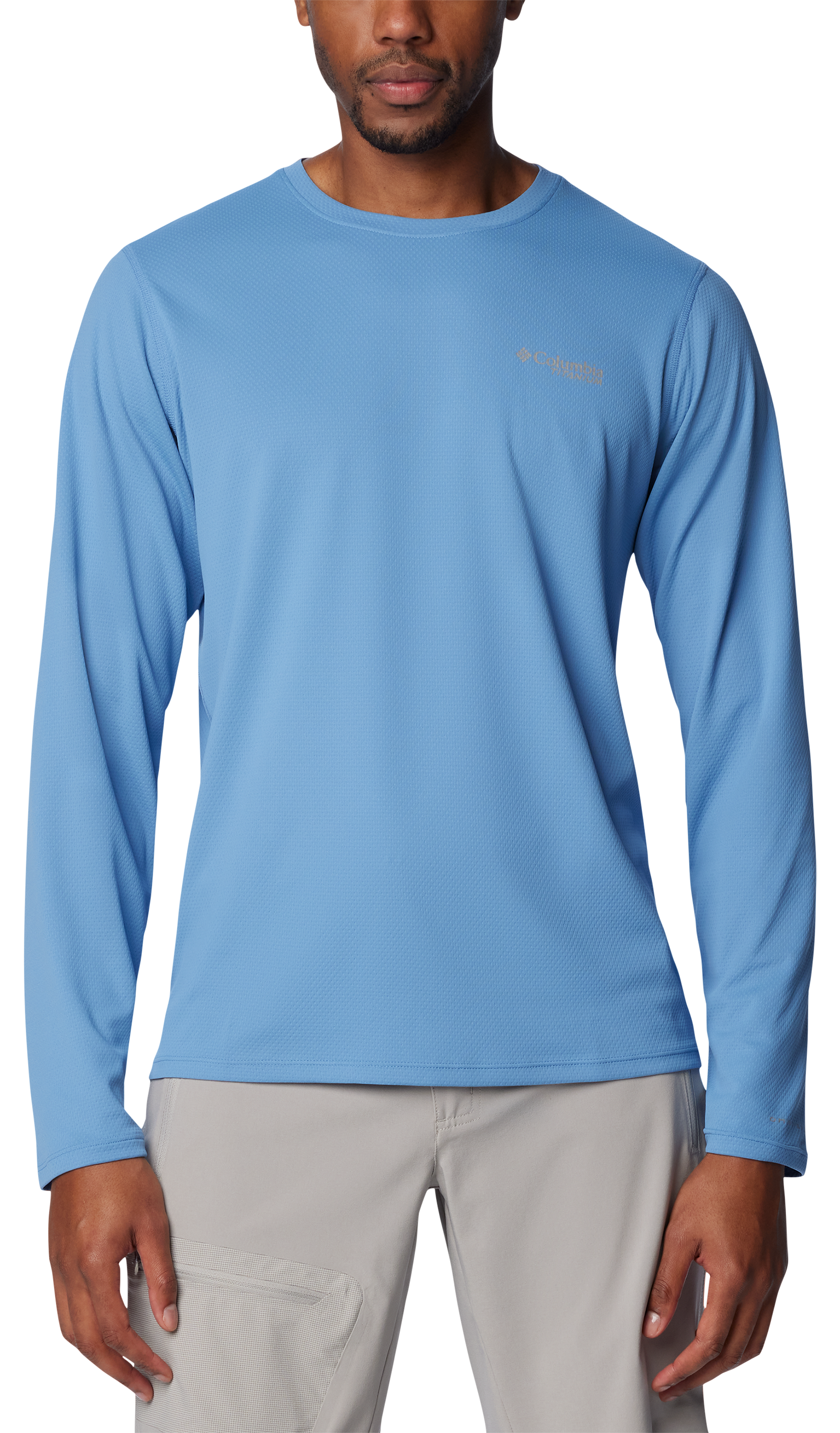Image of Columbia Summit Valley Crew-Neck Long-Sleeve T-Shirt for Men