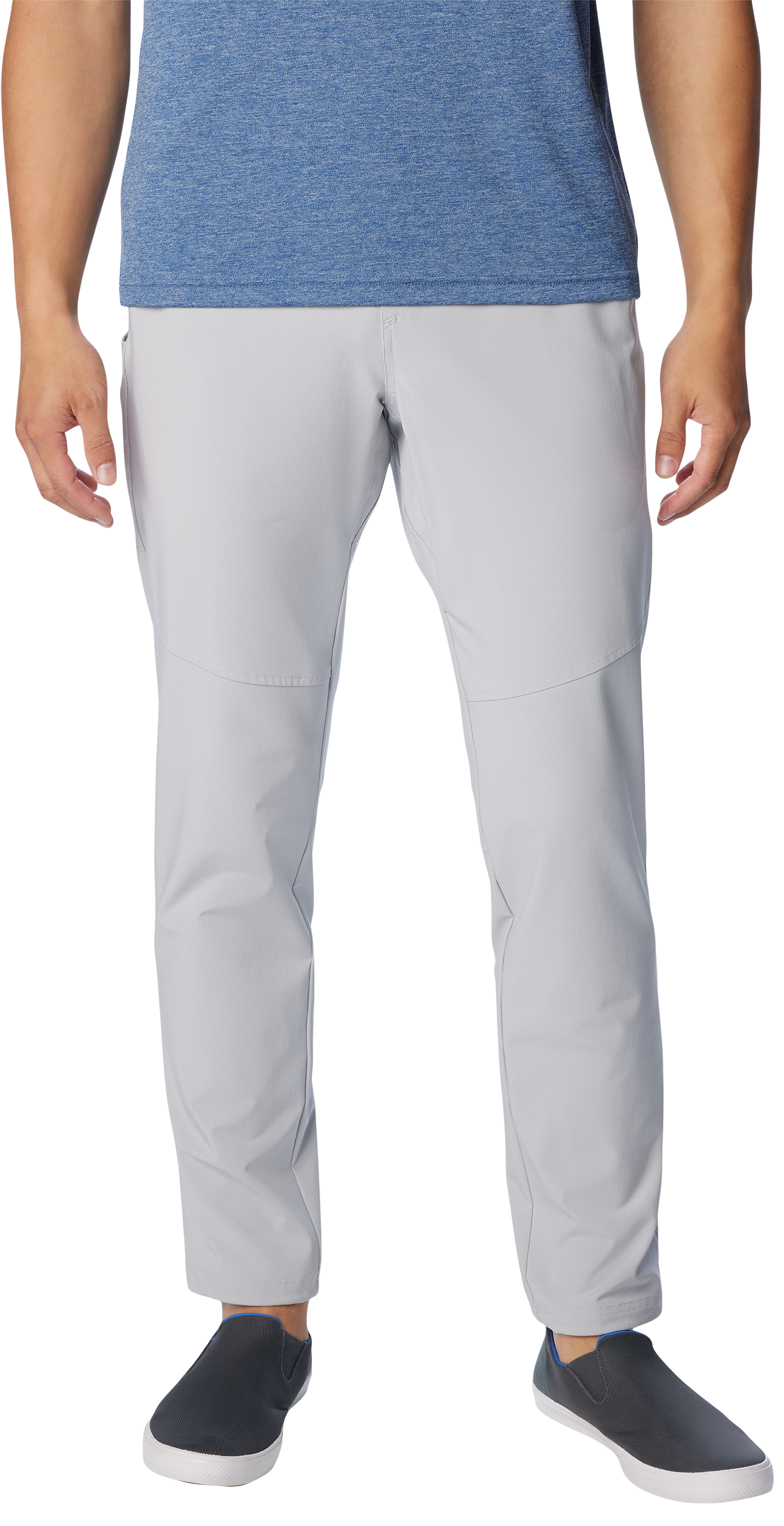 Image of Columbia Terminal Roamer Stretch Pants for Men - Cool Grey - M - Regular