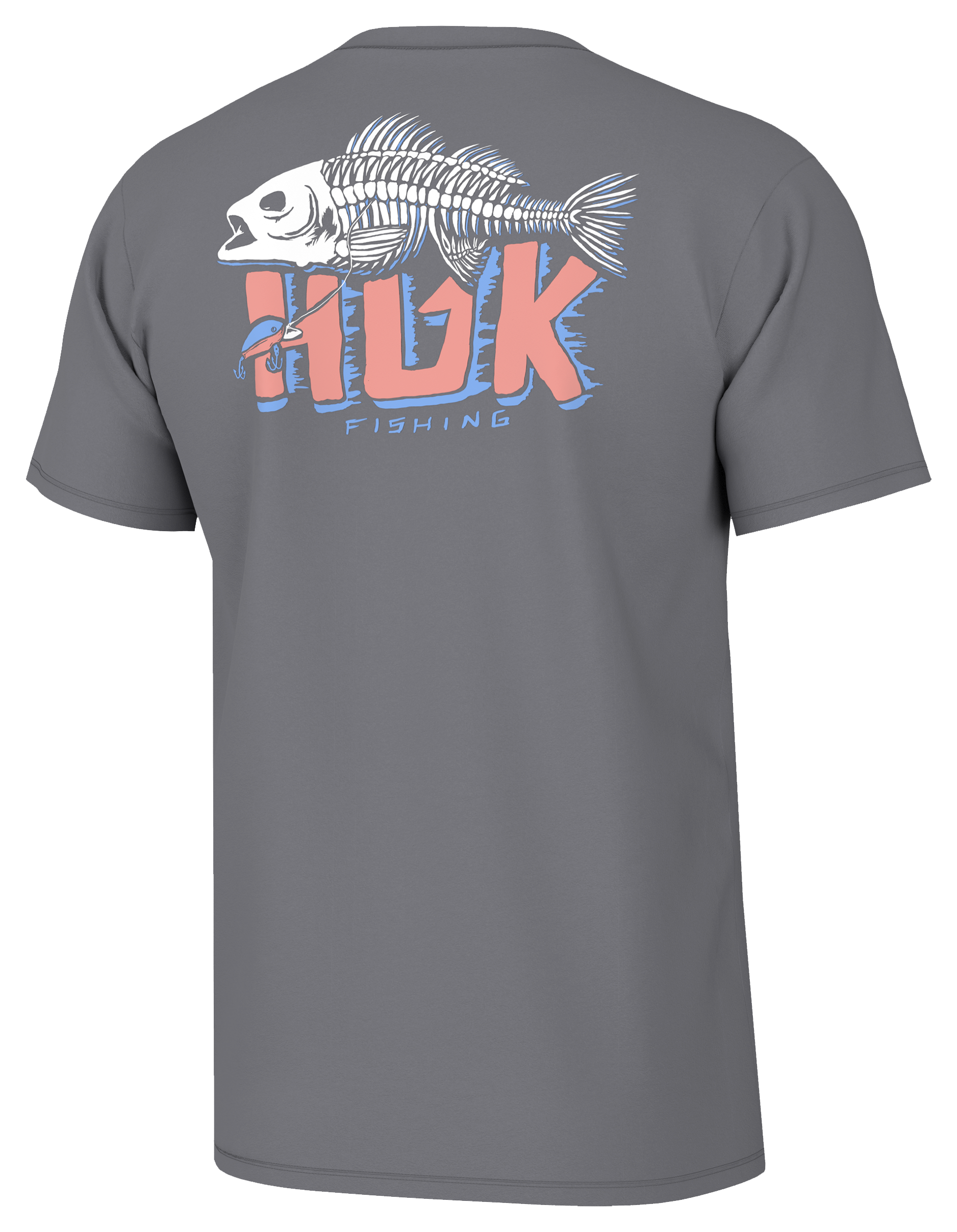 Huk, Shirts, Huk Fishing Mens Huk Fishing Catfish Tee Color Gray Size Xl