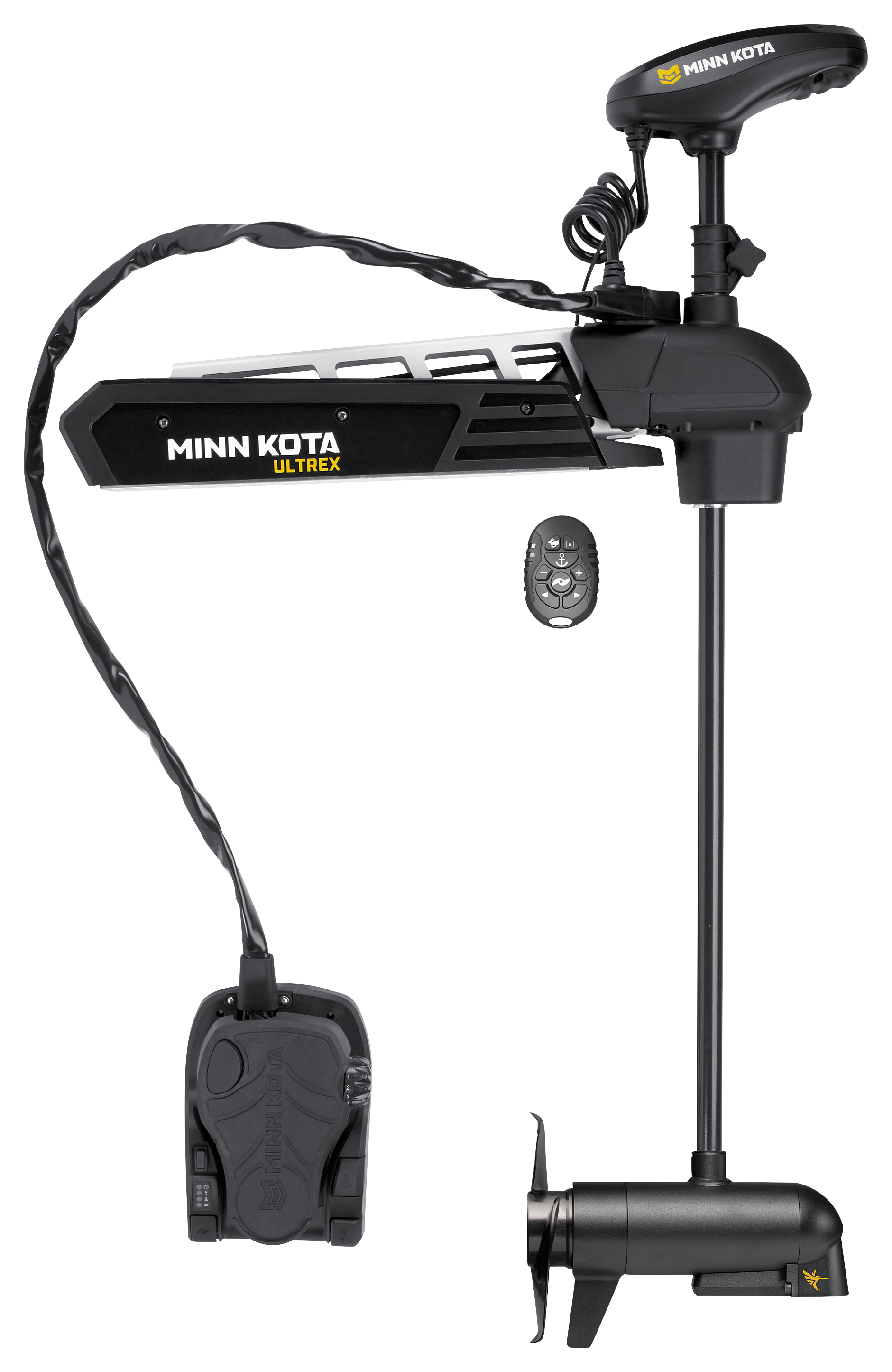 Minn Kota Ultrex Bow-Mount Trolling Motor with MEGA Down Imaging, Foot Pedal and Micro Remote - 24V - 80-lb. Thrust - 45'' Shaft