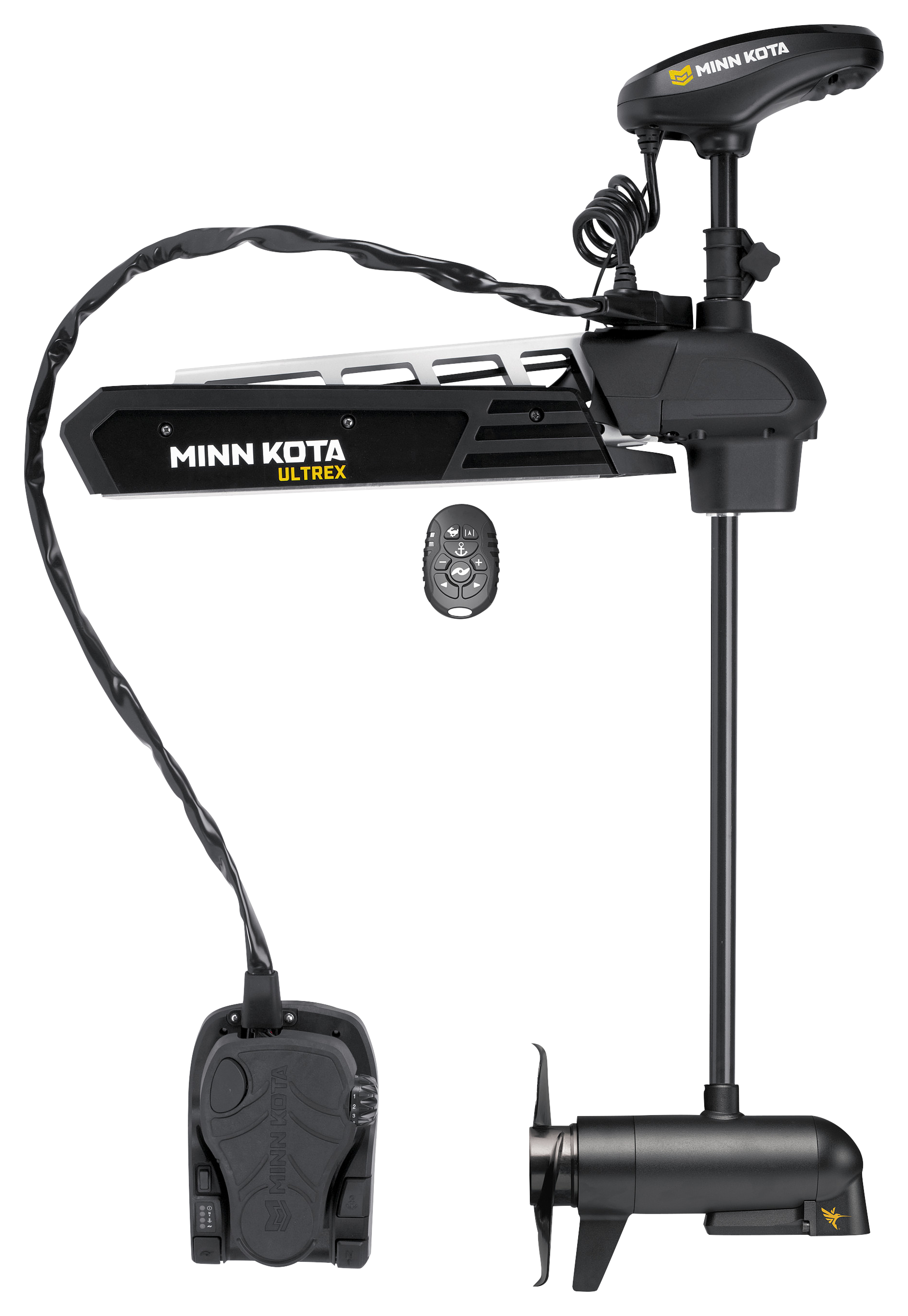 Minn Kota Ultrex Bow-Mount Trolling Motor with MEGA Down Imaging, Foot Pedal and Micro Remote