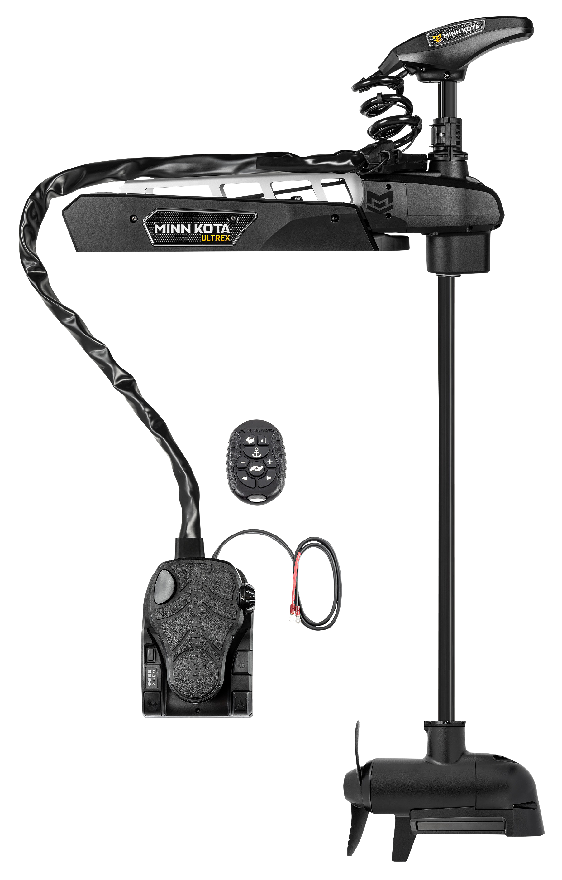 Image of Minn Kota Ultrex Quest-Series Bow Mount Trolling Motor with MEGA Side/Down Imaging, Foot Pedal and Micro Remote