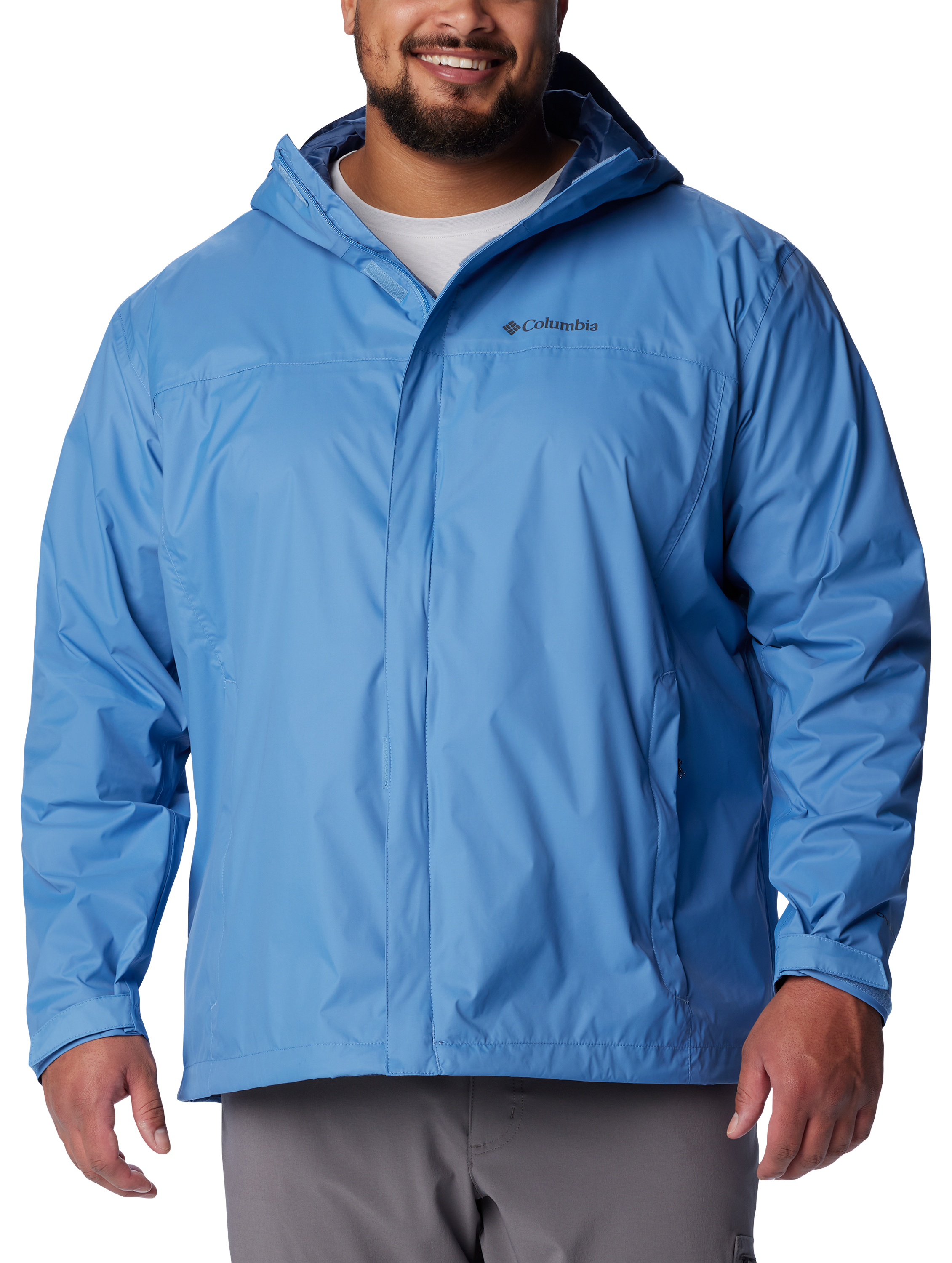 Image of Columbia Watertight II Jacket for Men - Skyler/Dark Mountain - M