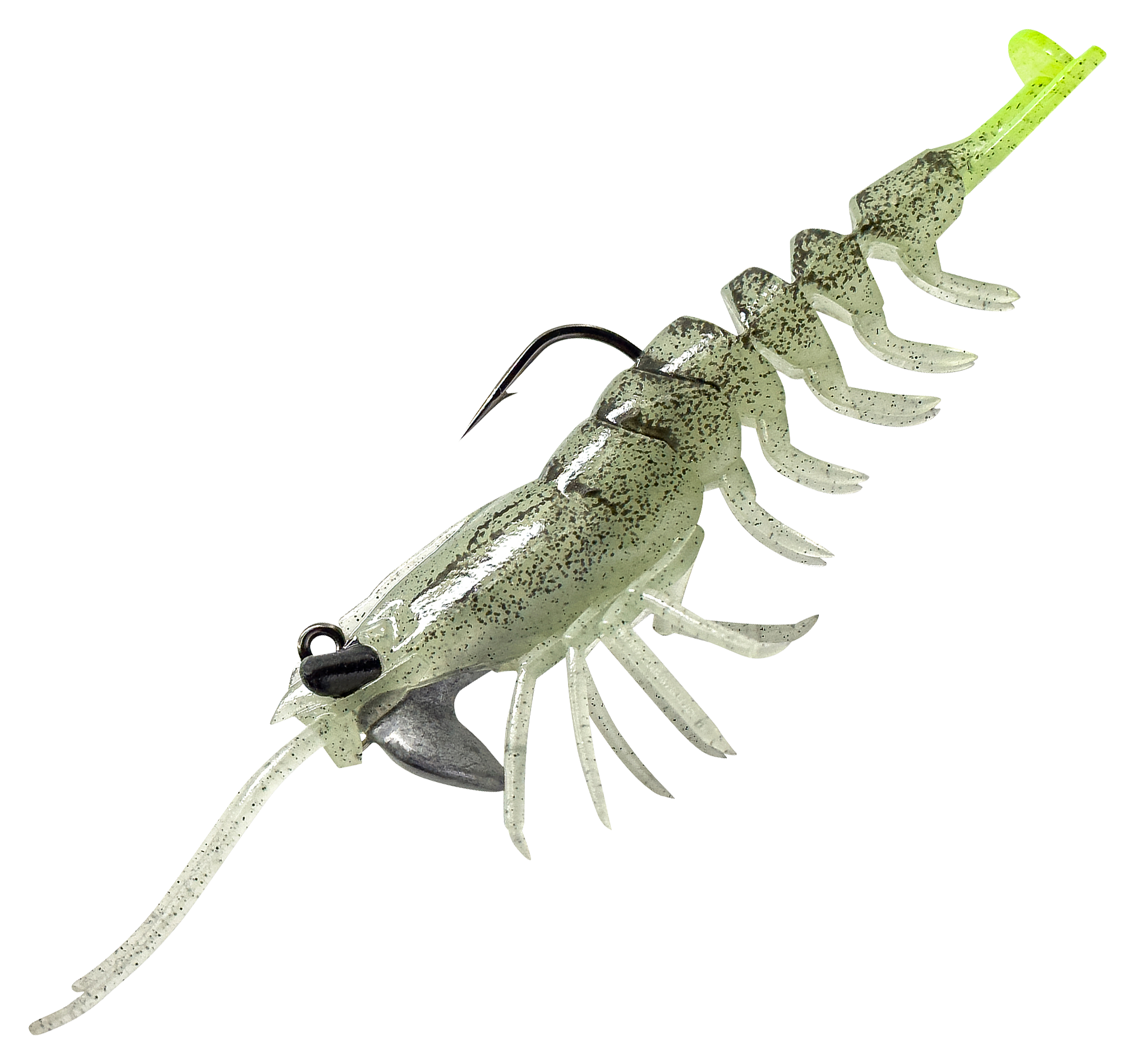 Image of Savage Gear Manic Shrimp RTF - Glow - 3'' - 1/3 oz.