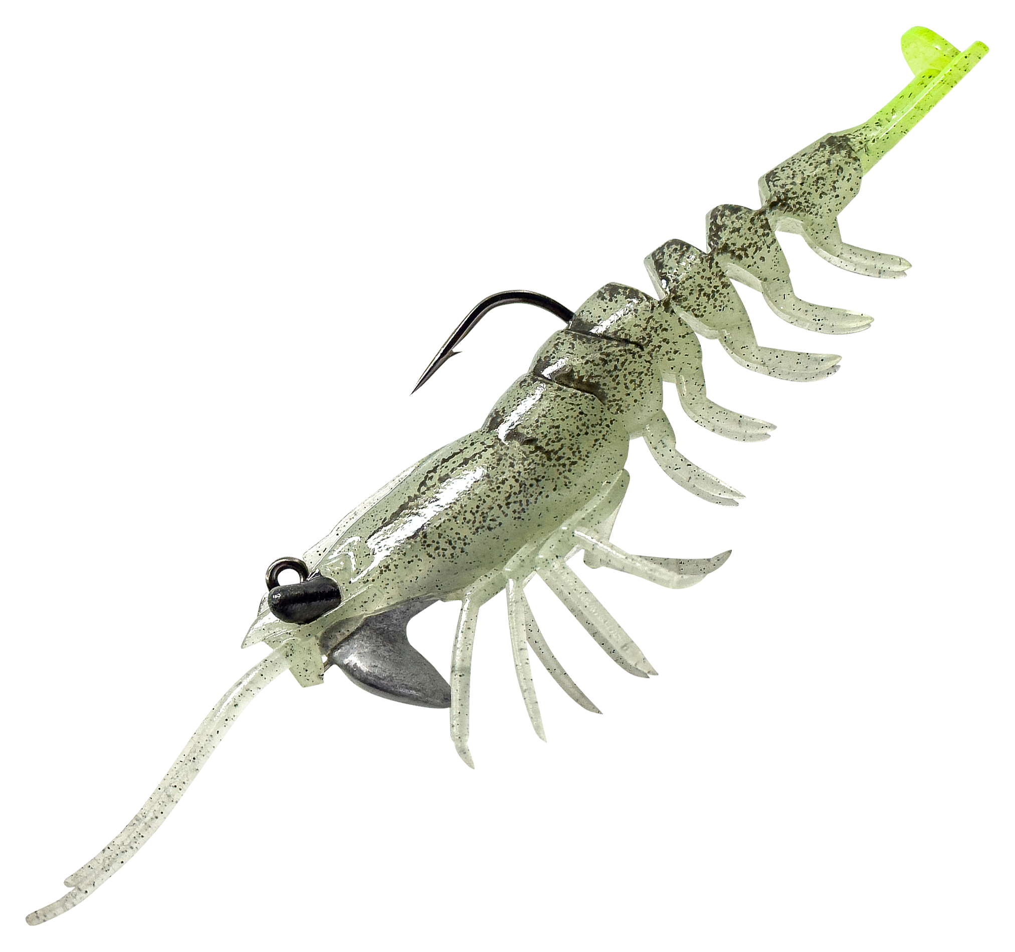 Image of Savage Gear Manic Shrimp RTF - Glow - 3-1/2'' - 1/2 oz.