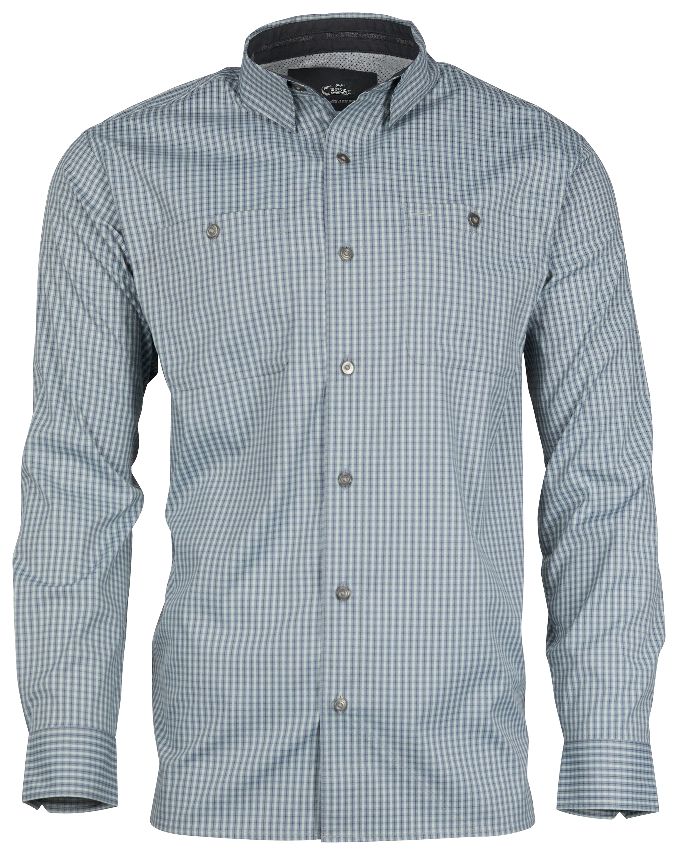World Wide Sportsman Nylon Angler 2.0 Short-Sleeve Button-Down Shirt for  Men