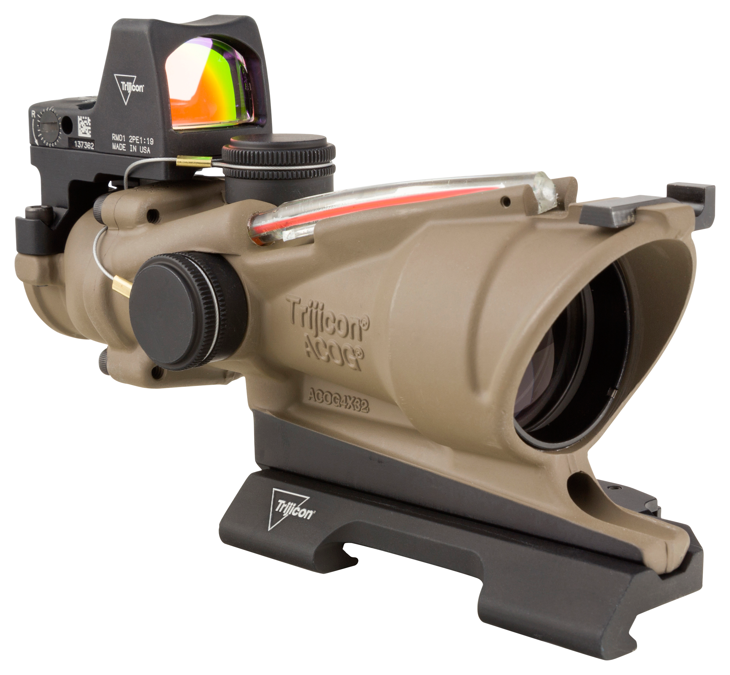 Trijicon ACOG ECOS/RMR Rifle Scope Combo - Bass Pro Shops