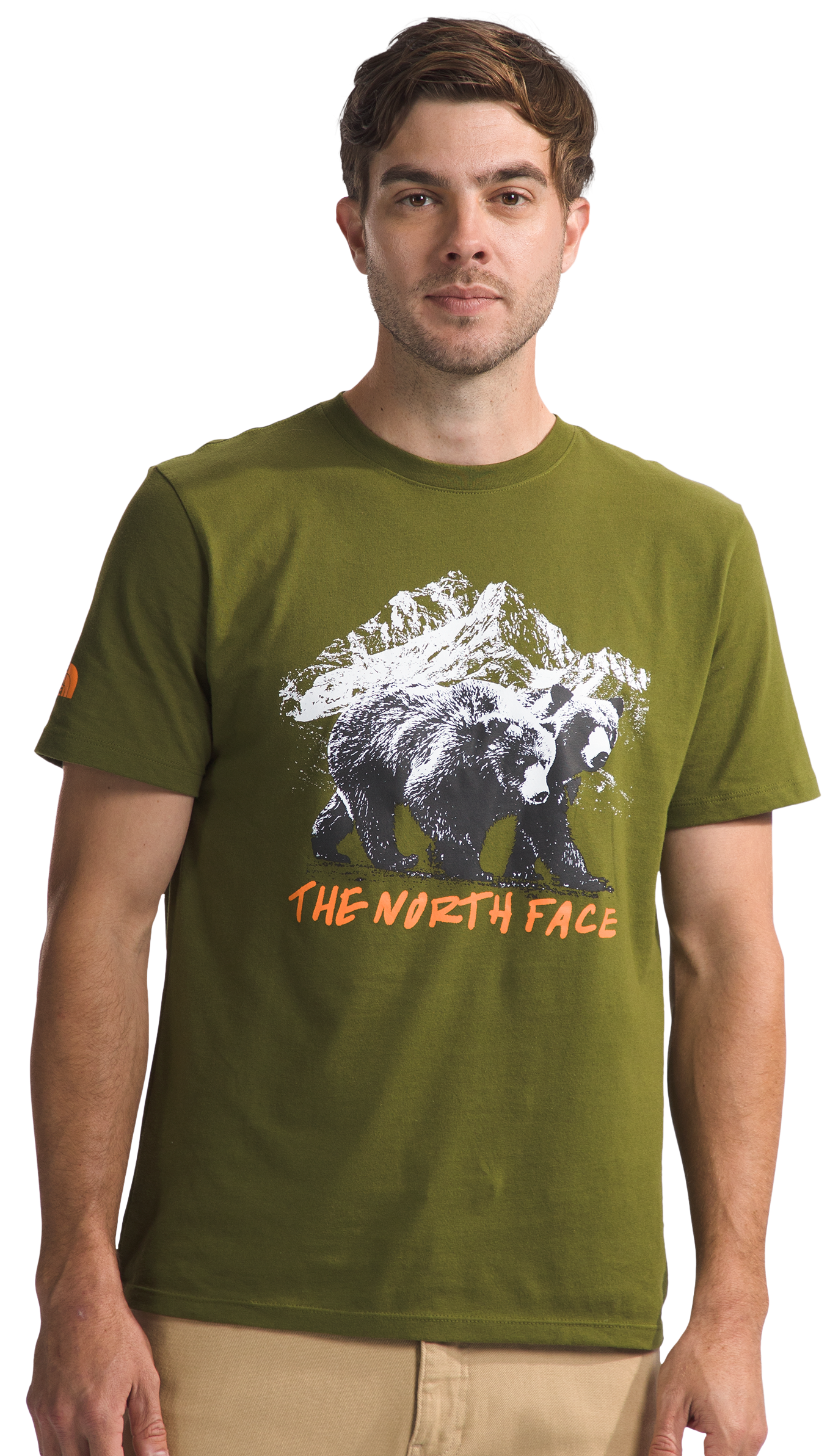 The North Face Bears Short-Sleeve T-Shirt for Men - Forest Olive - M