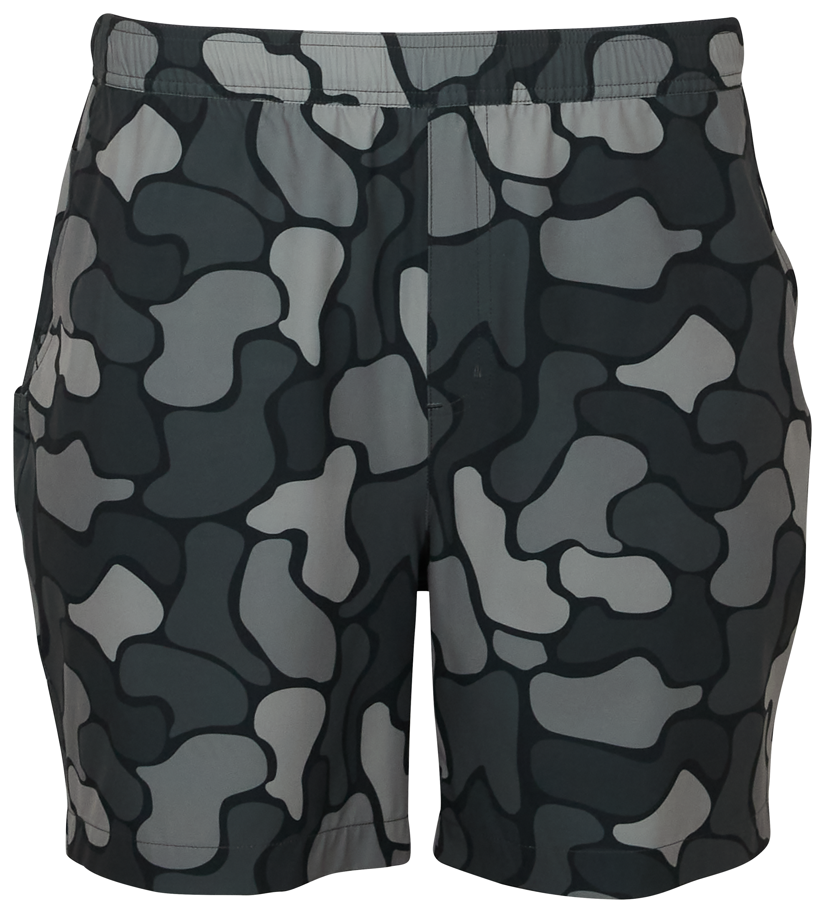 World Wide Sportsman Charter Pull-On Shorts for Men - City Slicker Camo - M