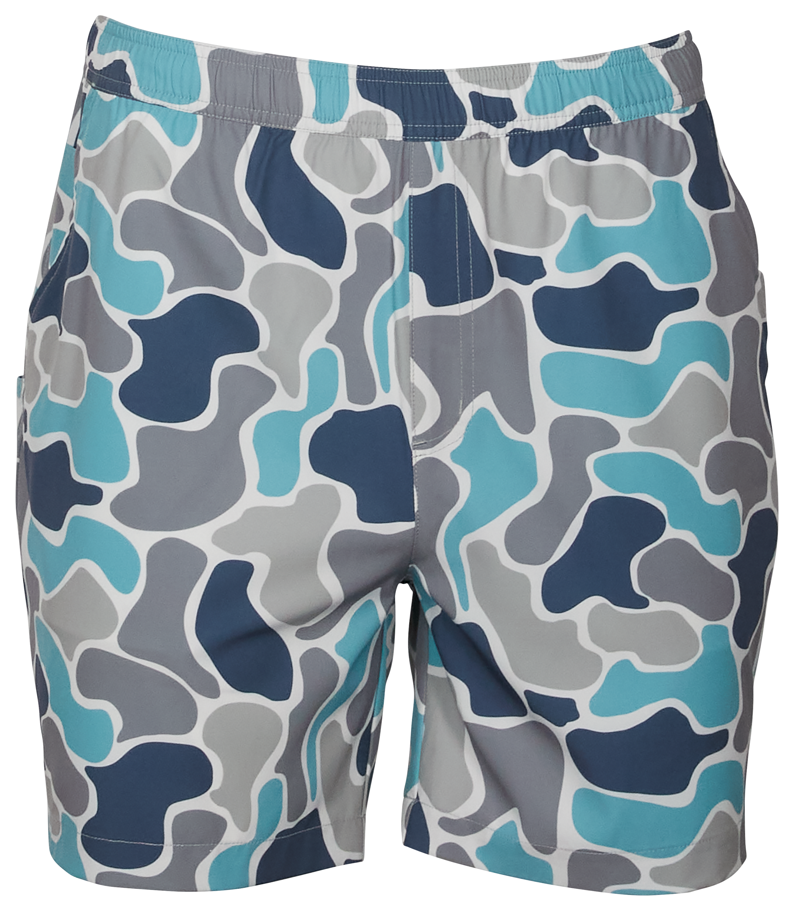 World Wide Sportsman Charter Pull-On Shorts for Men - Salty Days Camo - XL