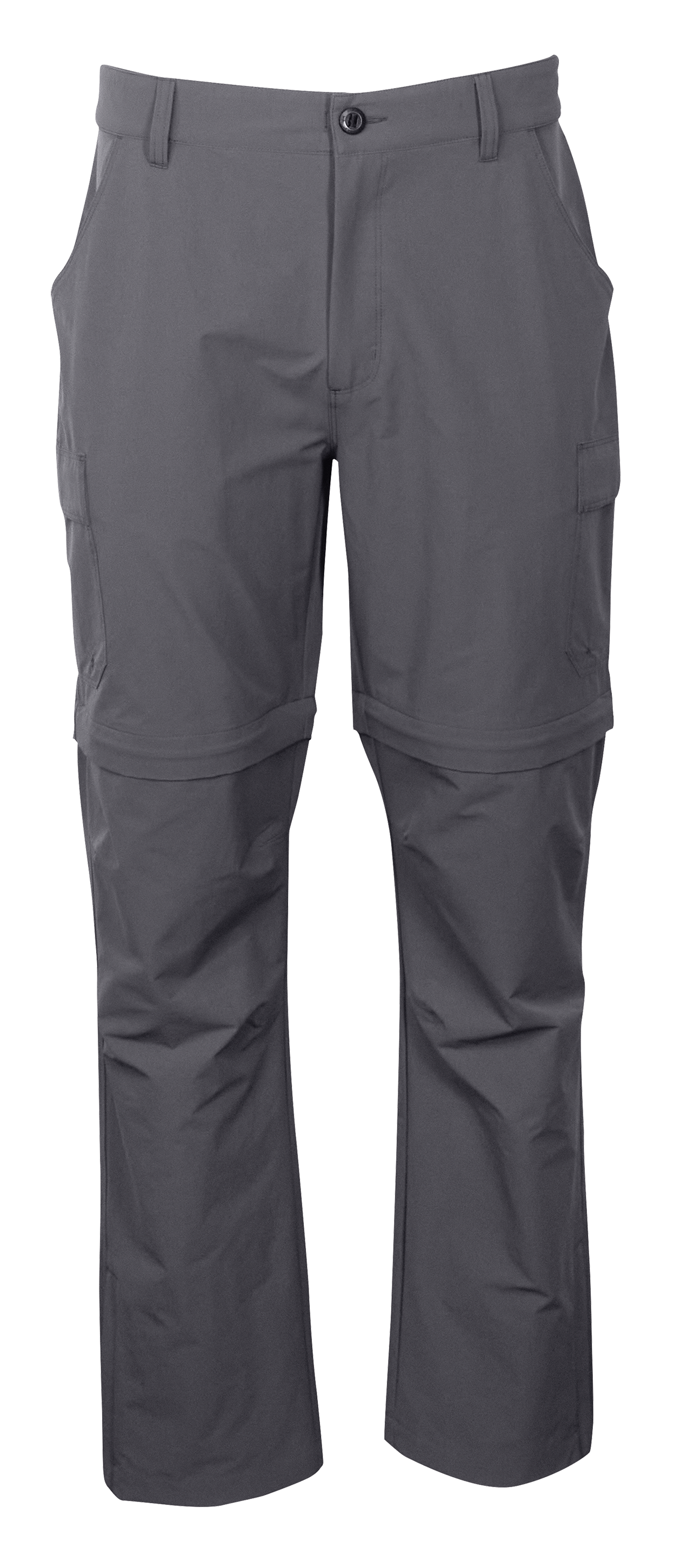 World Wide Sportsman Ultimate Angler Comfort Stretch Convertible Pants for Men - Asphalt - 42x30