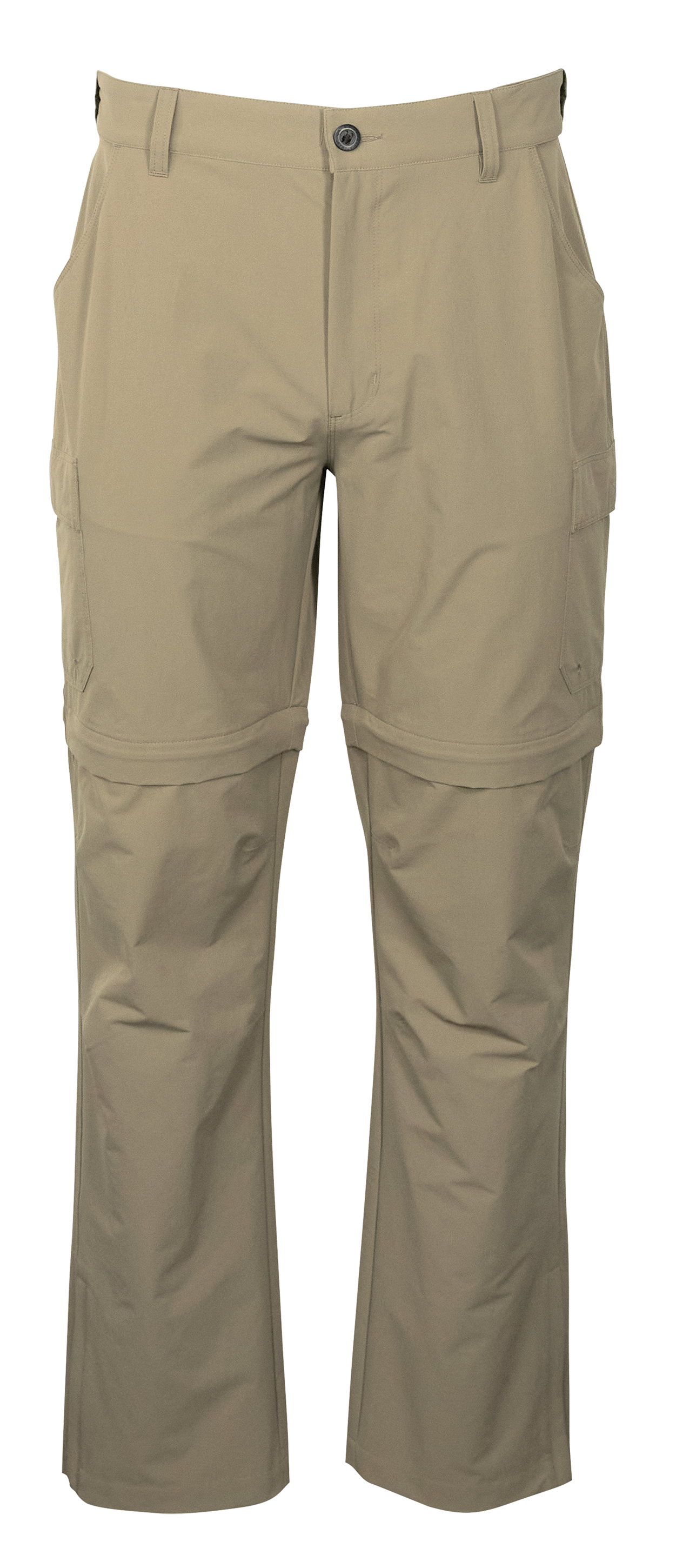 World Wide Sportsman Ultimate Angler Comfort Stretch Convertible Pants for Men - Fallen Rock - 33x30