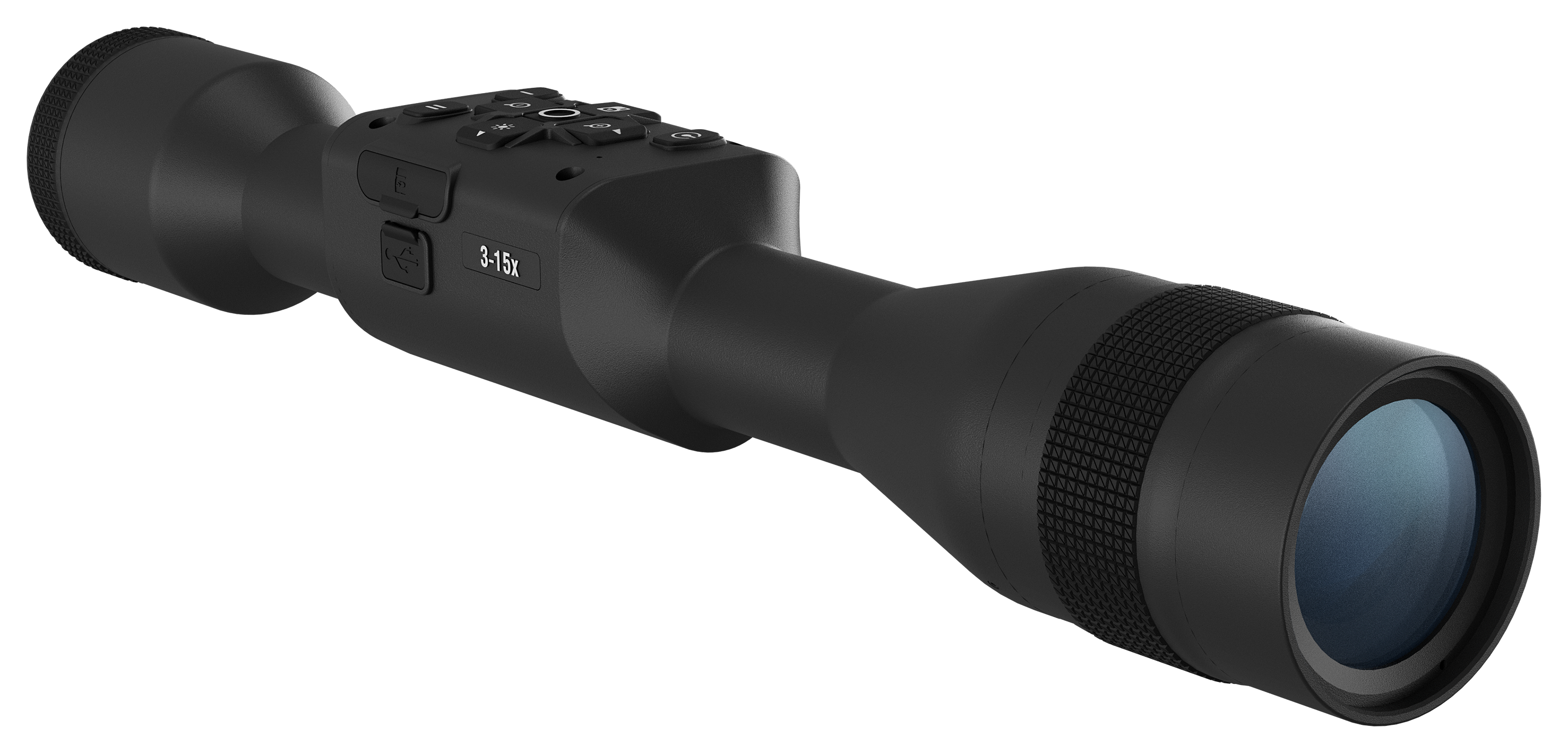 ATN X-Sight 5 Ultra HD 4K+ Smart Day and Night-Vision Rifle Scope - 3-15X
