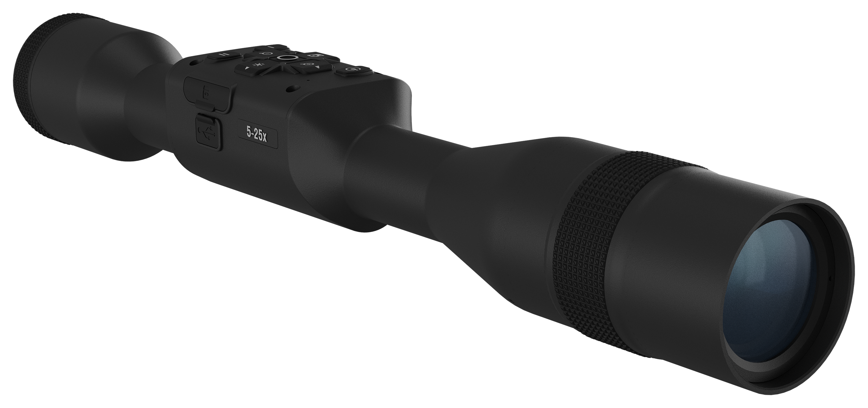 ATN X-Sight 5 Ultra HD 4K+ Smart Day and Night-Vision Rifle Scope - 5-25X - ATN