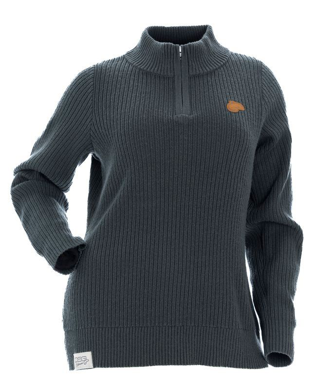 Image of DSG Outerwear Fisherman's Sweater for Ladies - Sharkskin