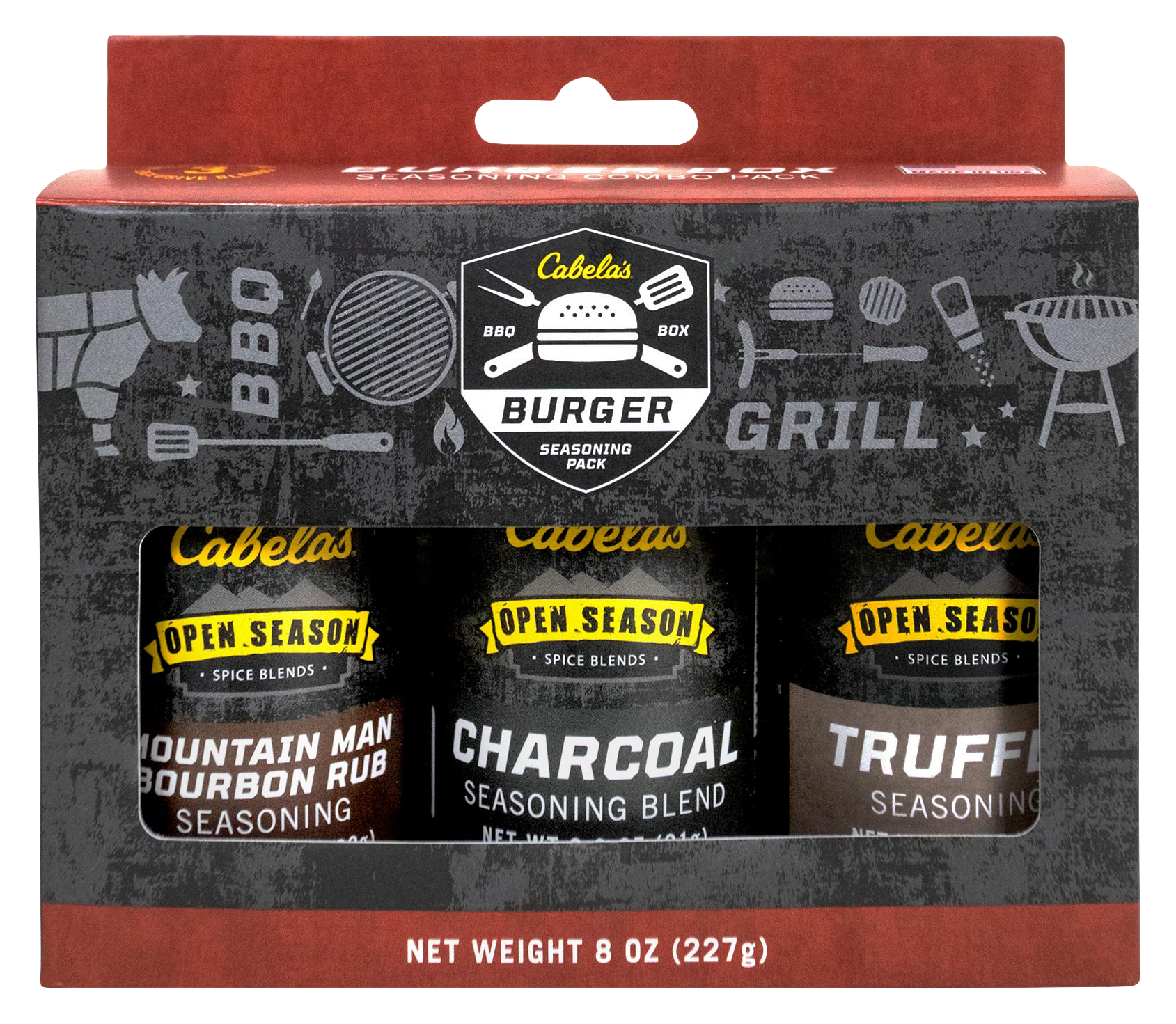 Image of Cabela's Open Season Burger Seasoning Pack