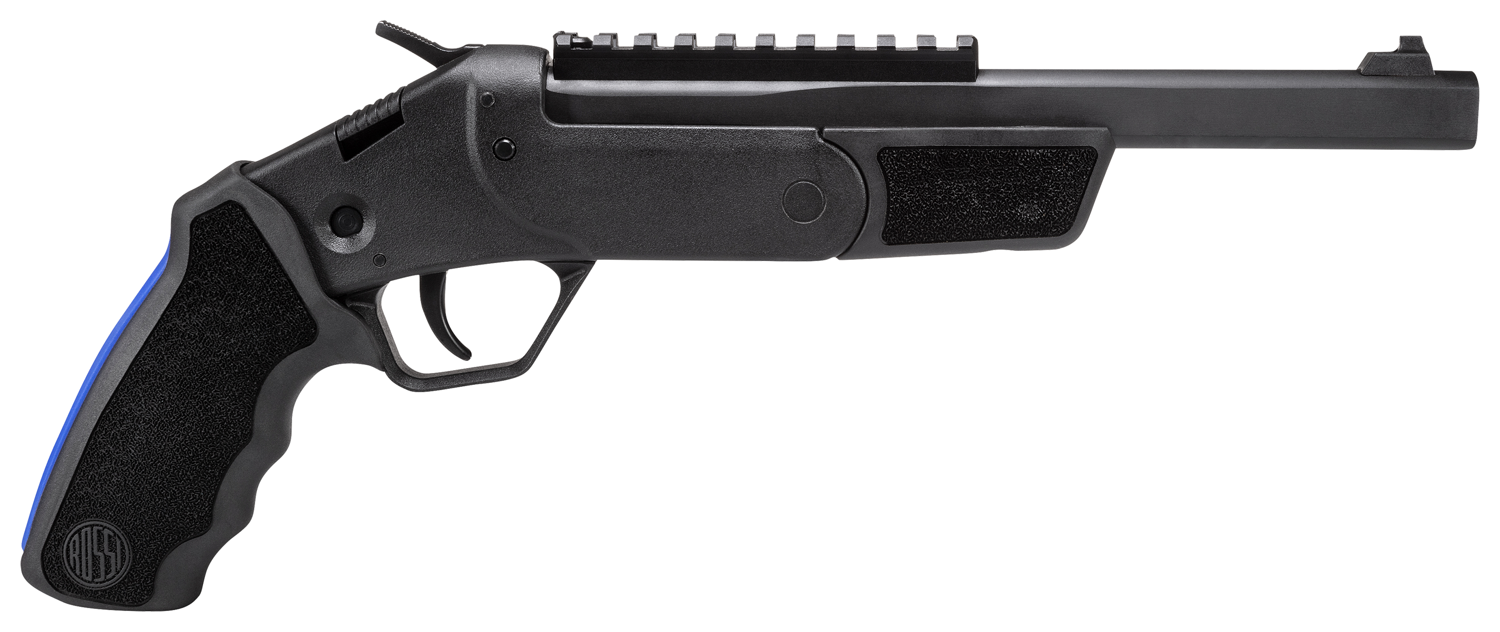 Image of Rossi The Brawler 45 Colt/410 Break-Open Pistol - Ambidextrous - Matte Black - Black