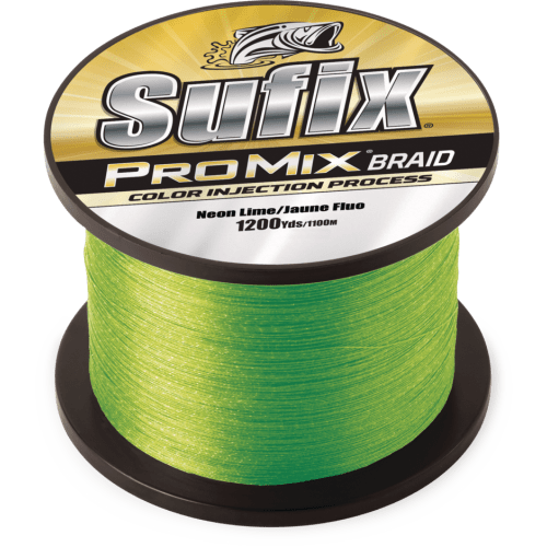 Sufix ProMix Braid - 40lb - Neon Lime - 1200 yds