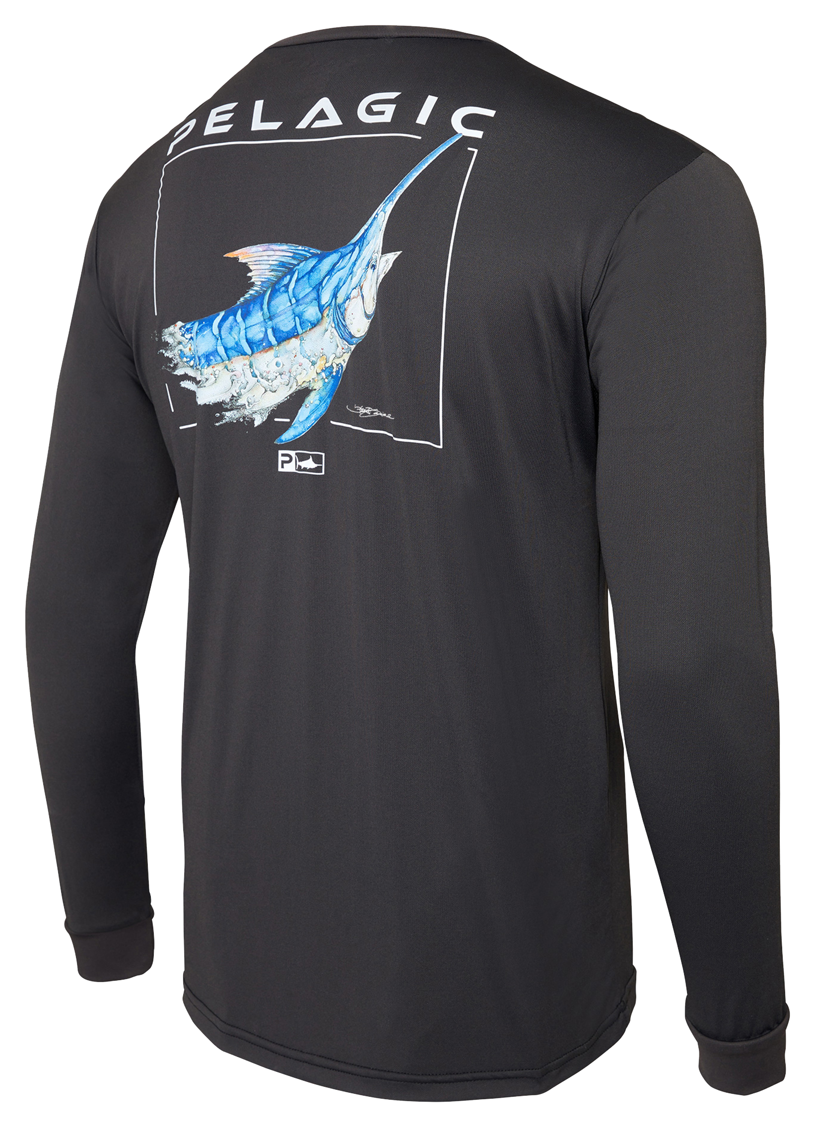 Pelagic Aquatek Goione Marlin Long-Sleeve Shirt for Men